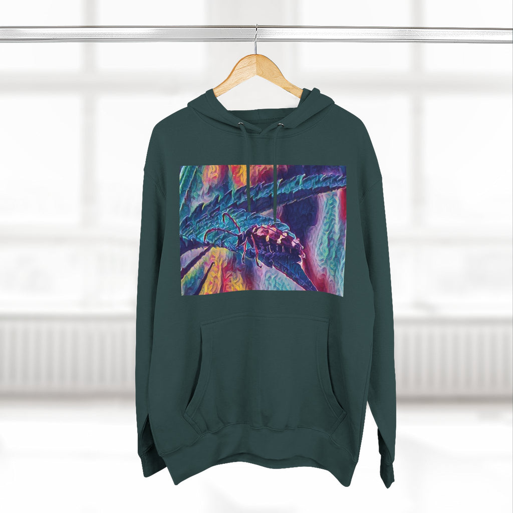 Neon Hunter Art Hoodie