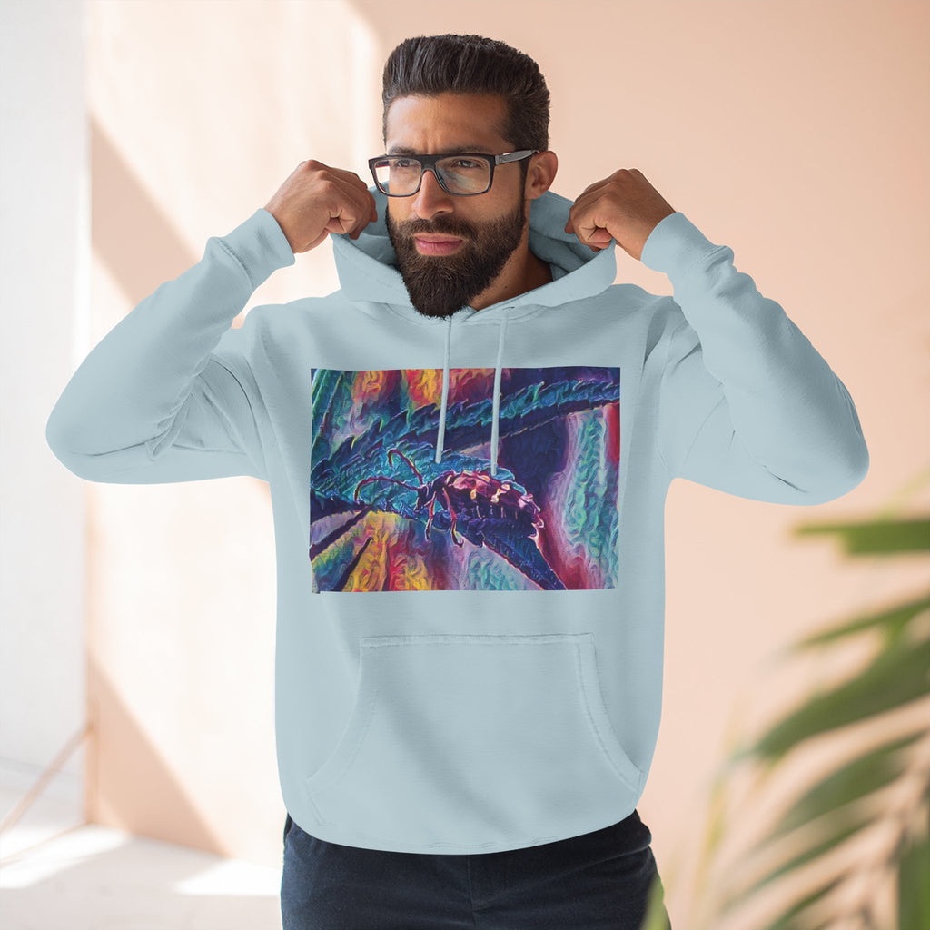 Neon Hunter Art Hoodie