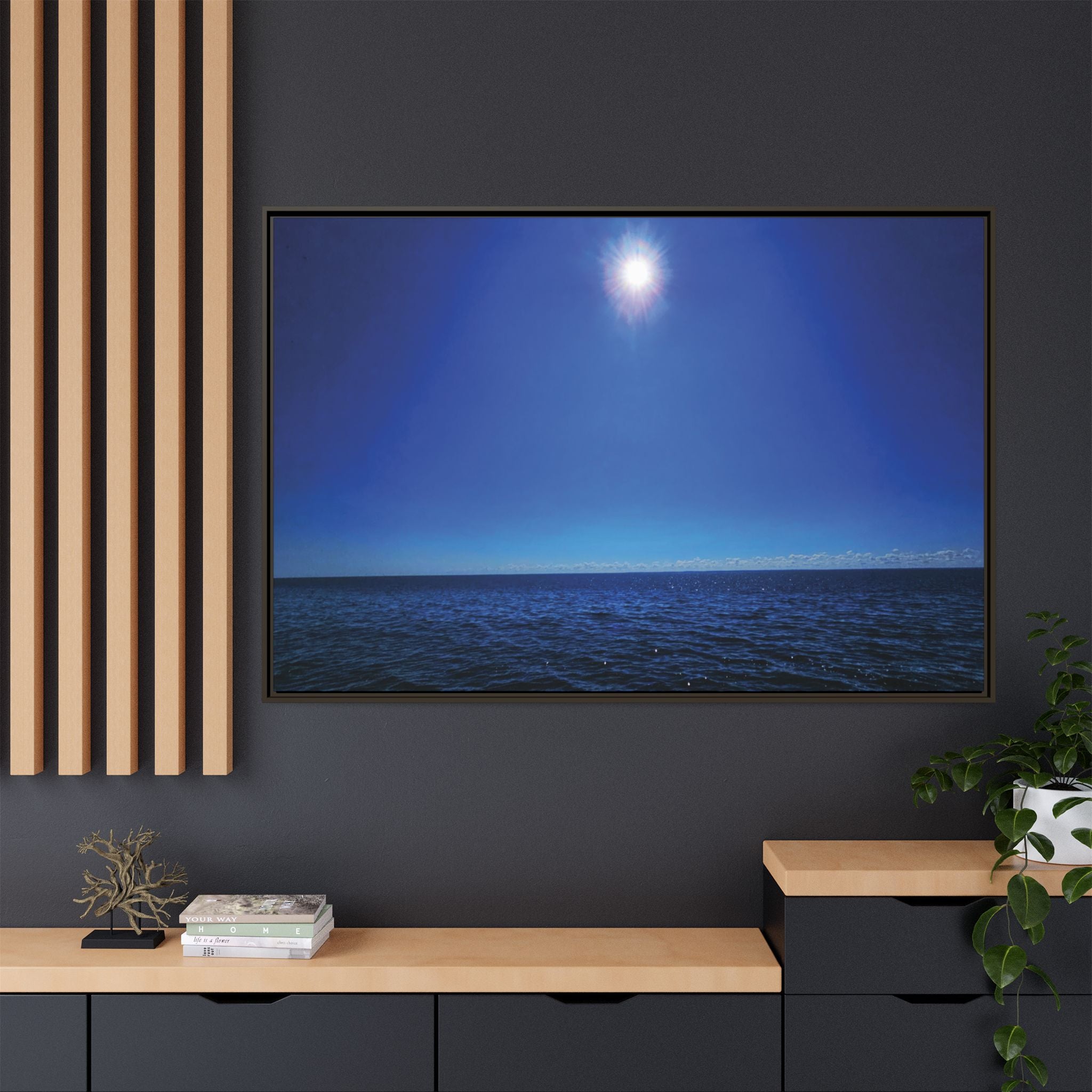 Celestial Reflection Canvas Wall Art