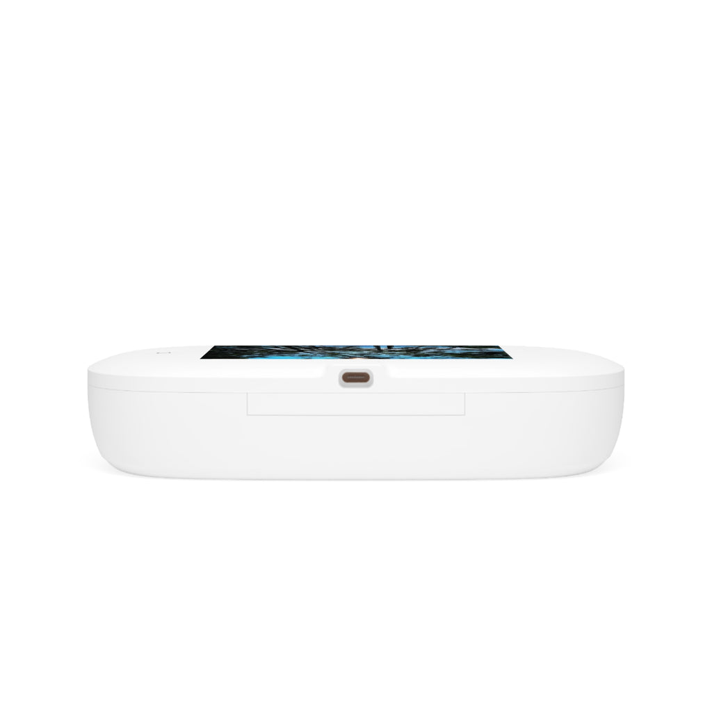 Blue Beyond the Branches UV Phone Sanitizer with Wireless Charging