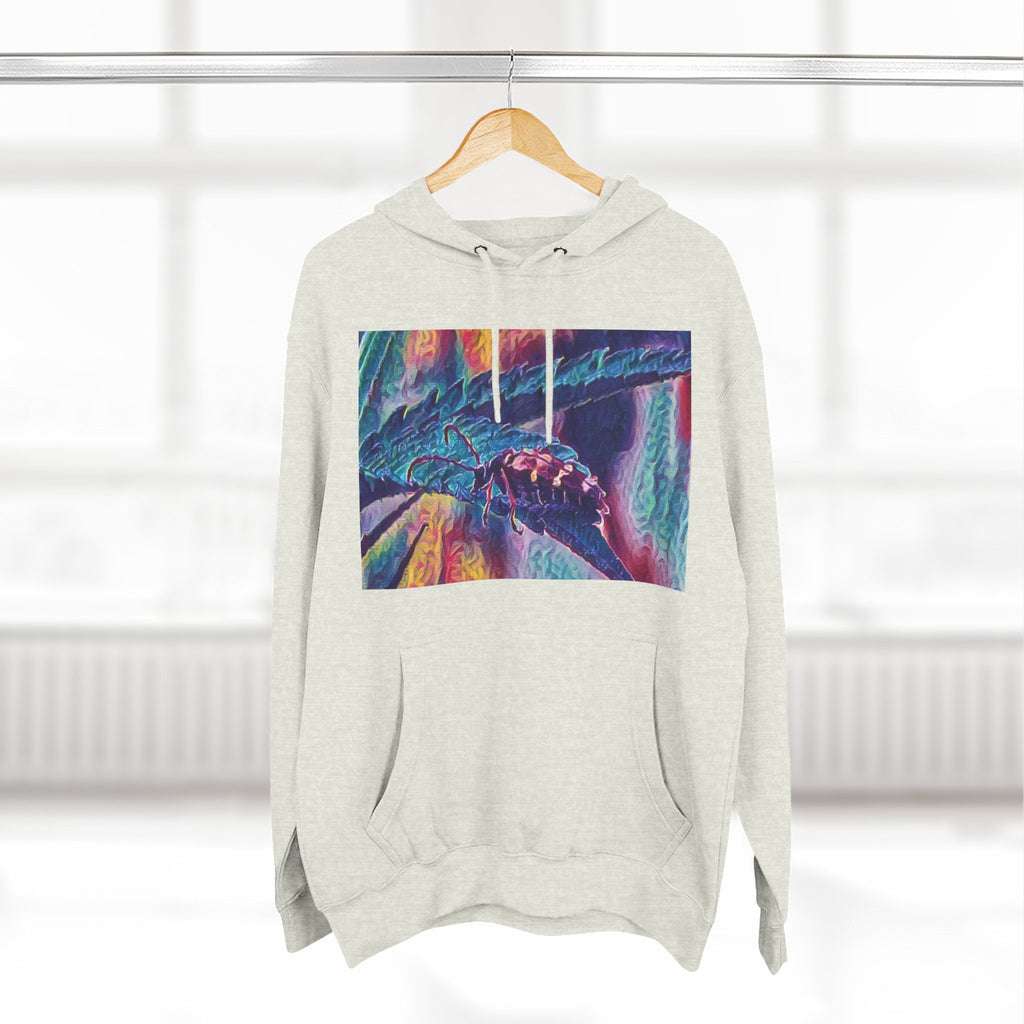 Neon Hunter Art Hoodie