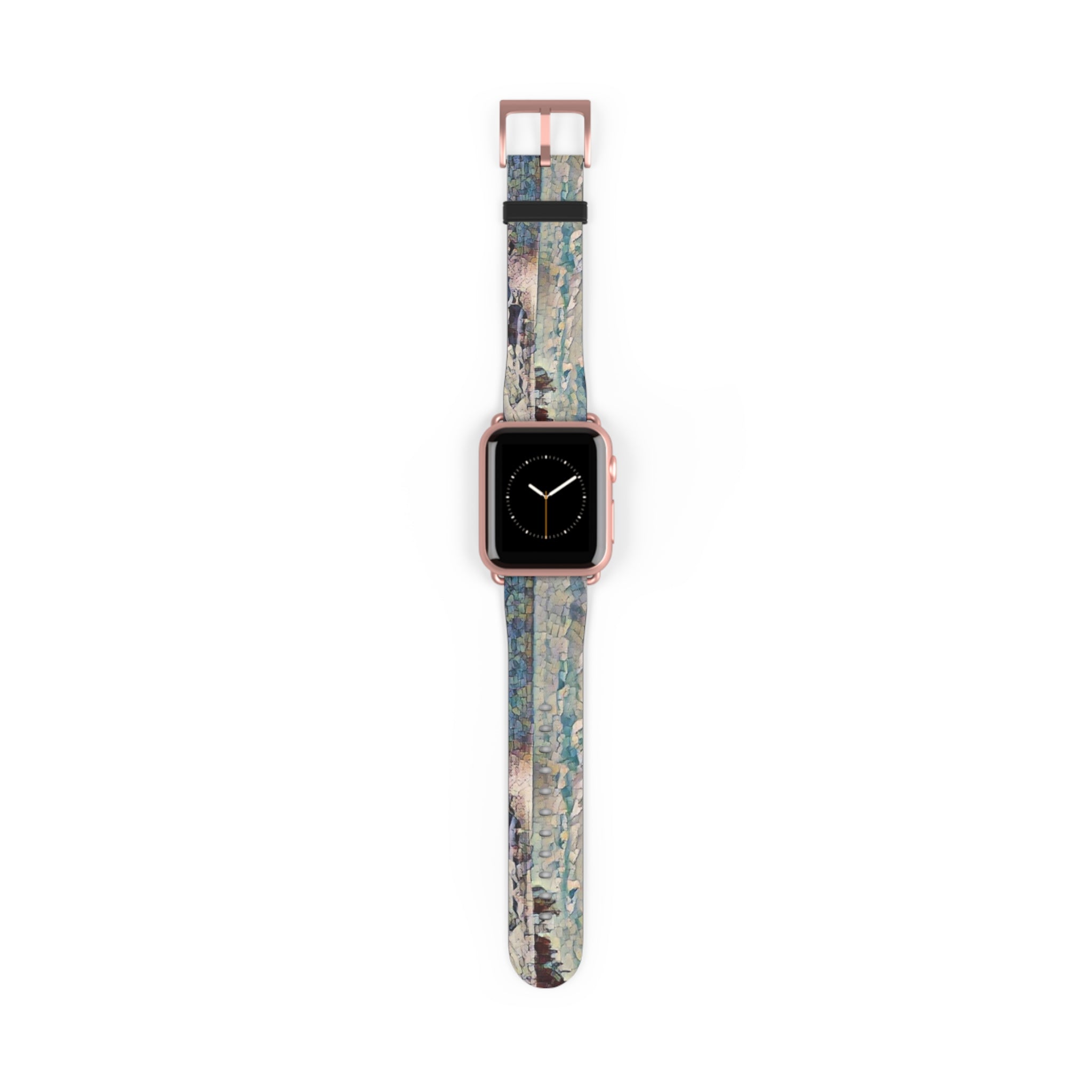 Shimmering Shore of Lake Superior Watch Band
