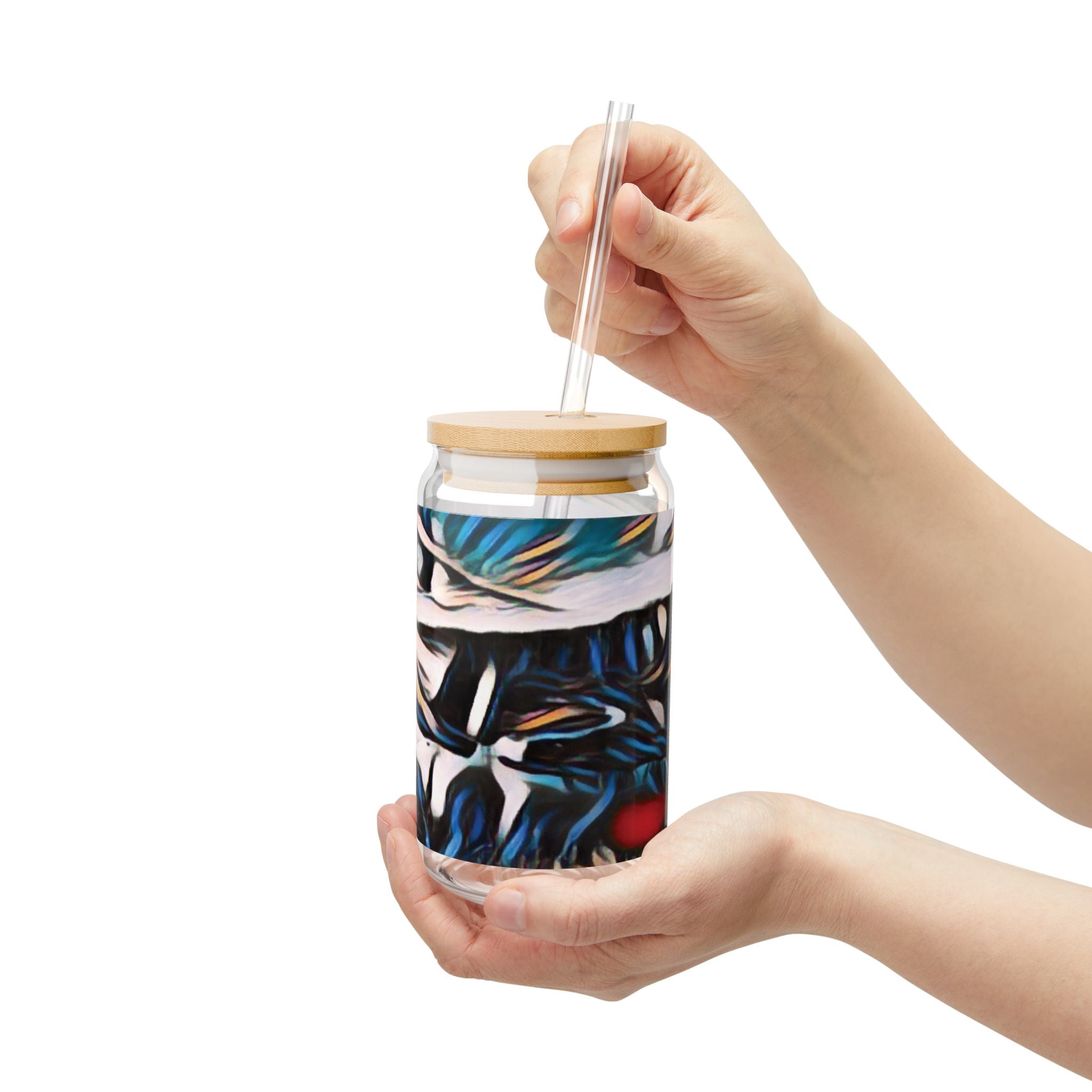 Gooseberry River Meander Bend Sipper Glass