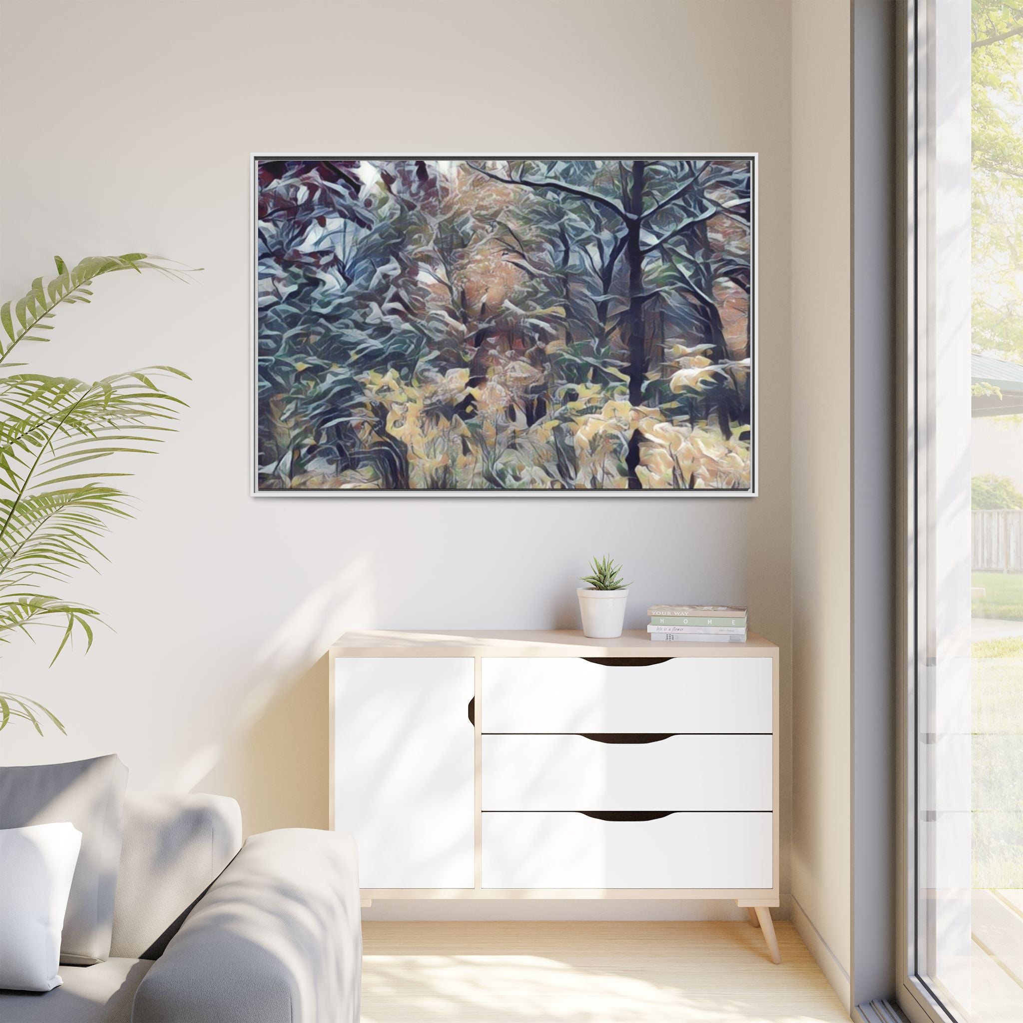 Wildwood Framed Matte Canvas Wall Art