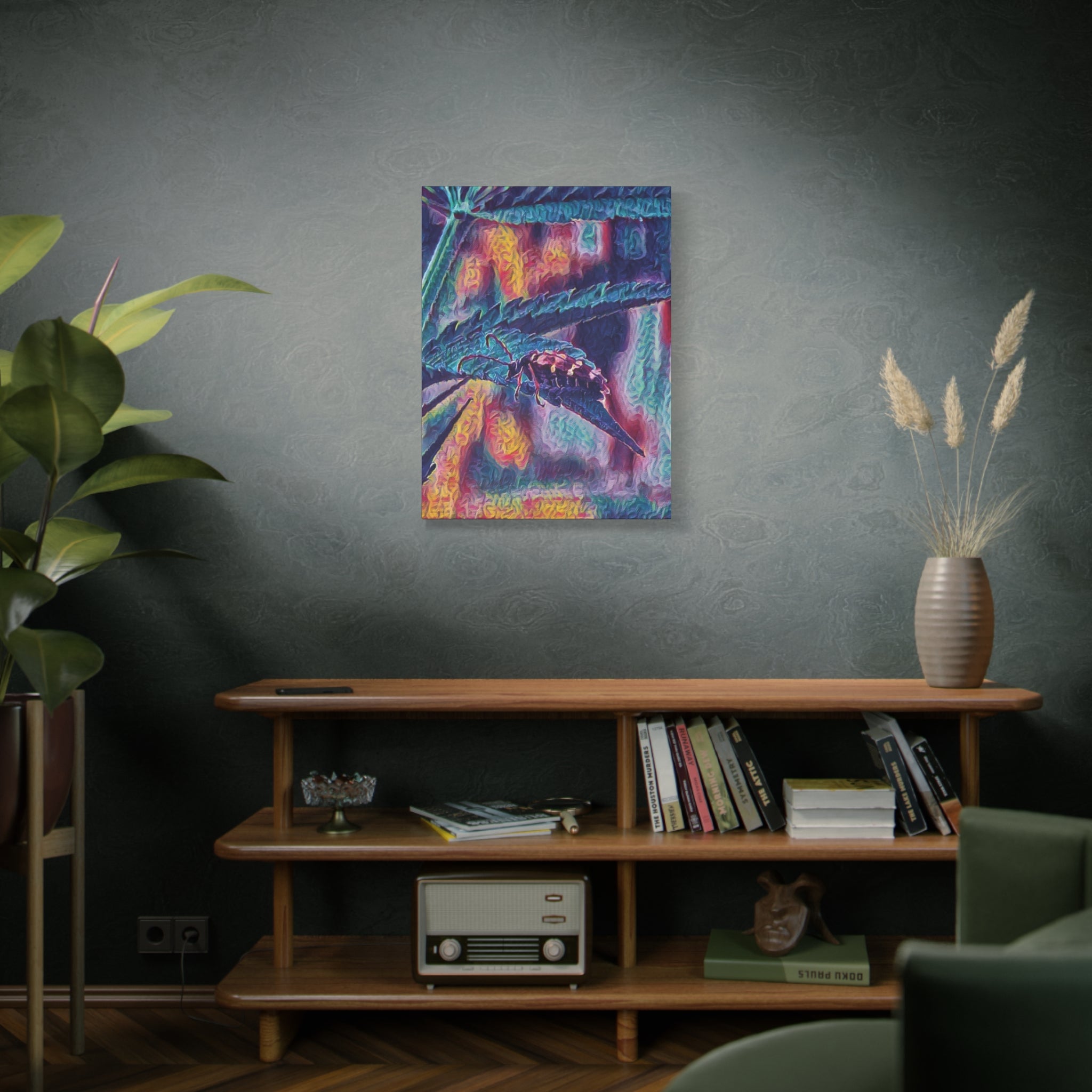 Neon Hunter Canvas Print