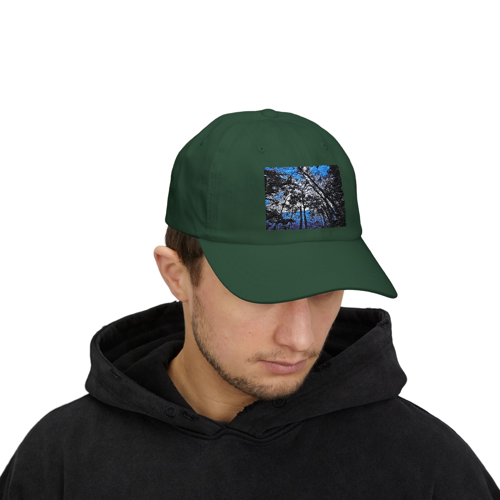 Blue Beyond the Branches Classic Dad Cap