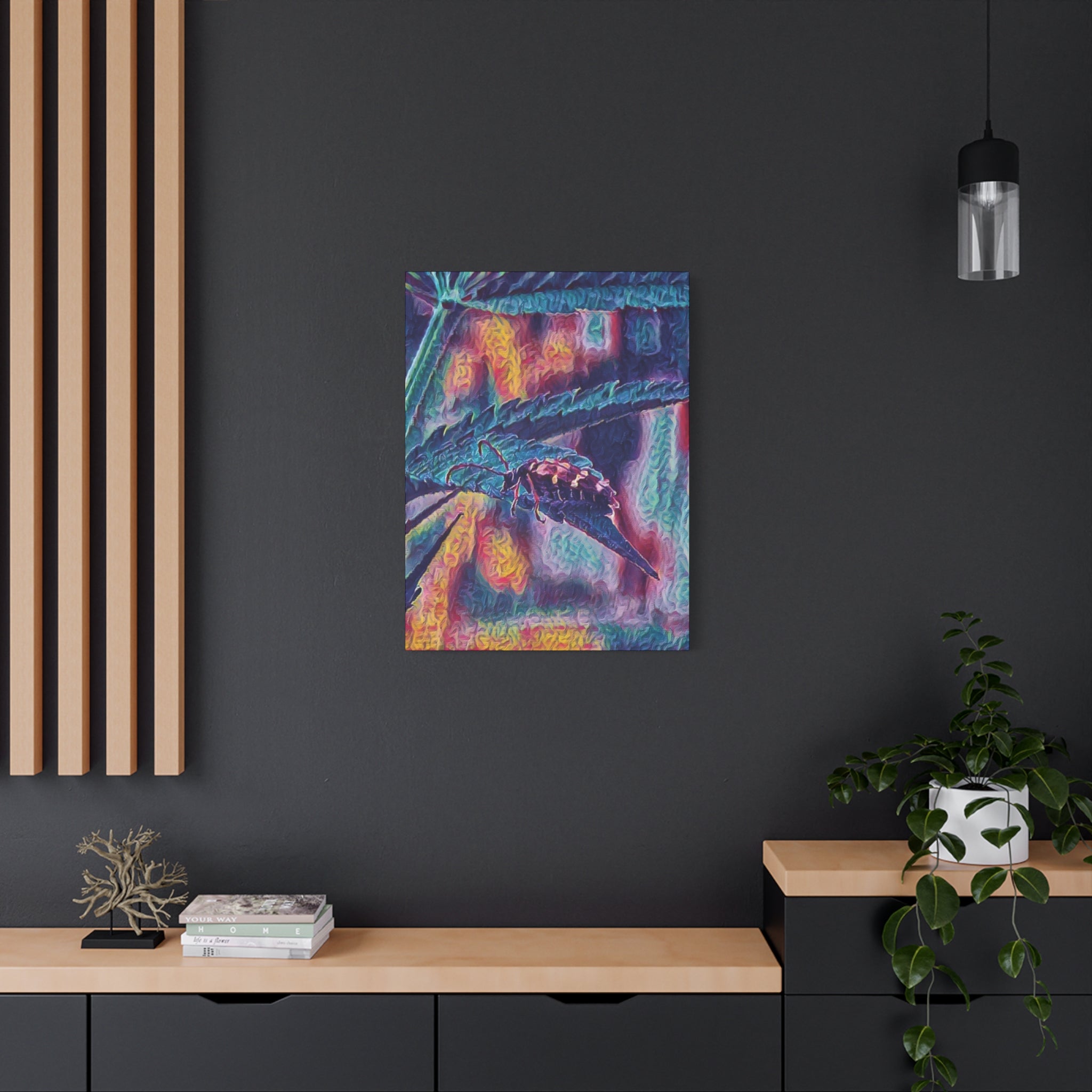Neon Hunter Canvas Print