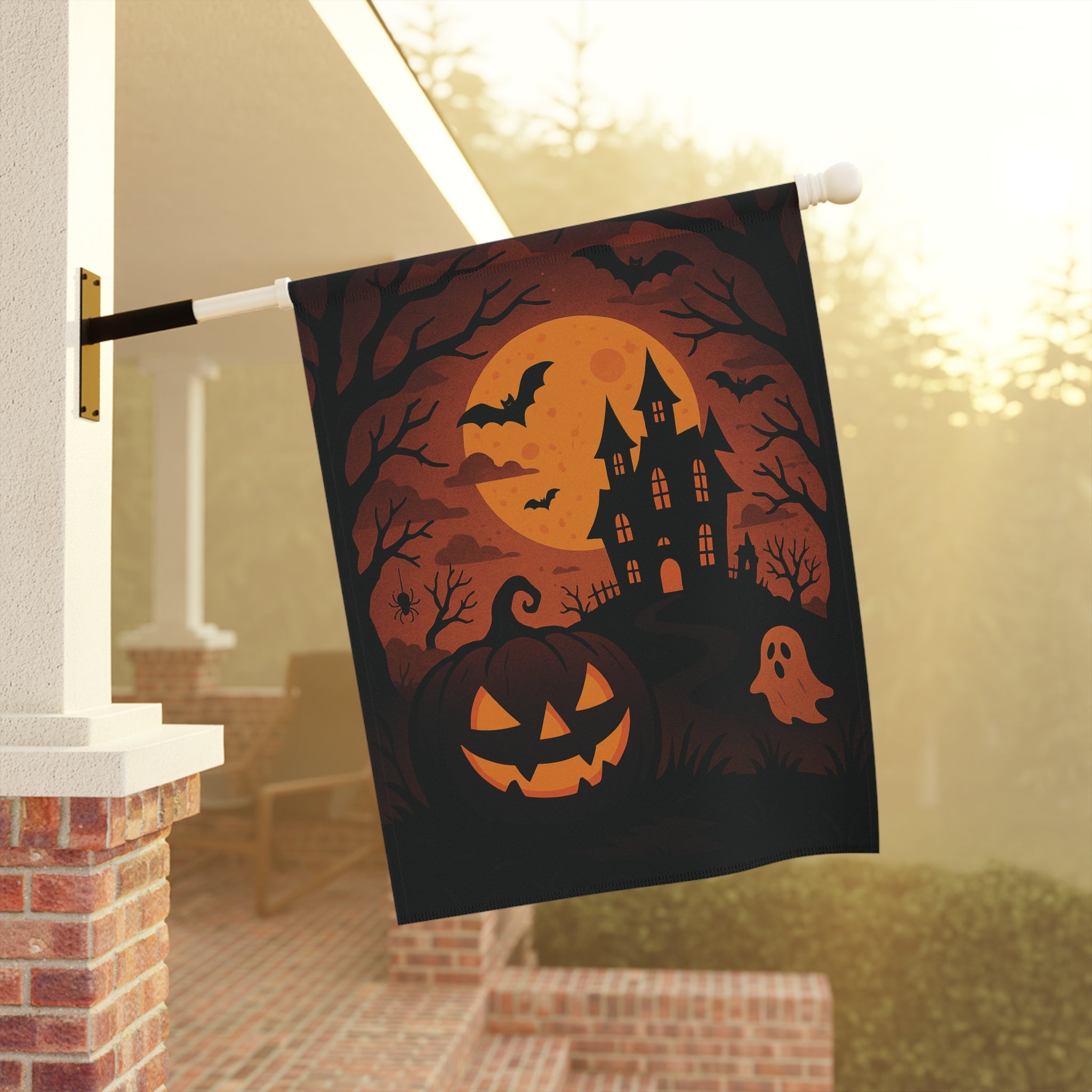 Halloween Garden Banner
