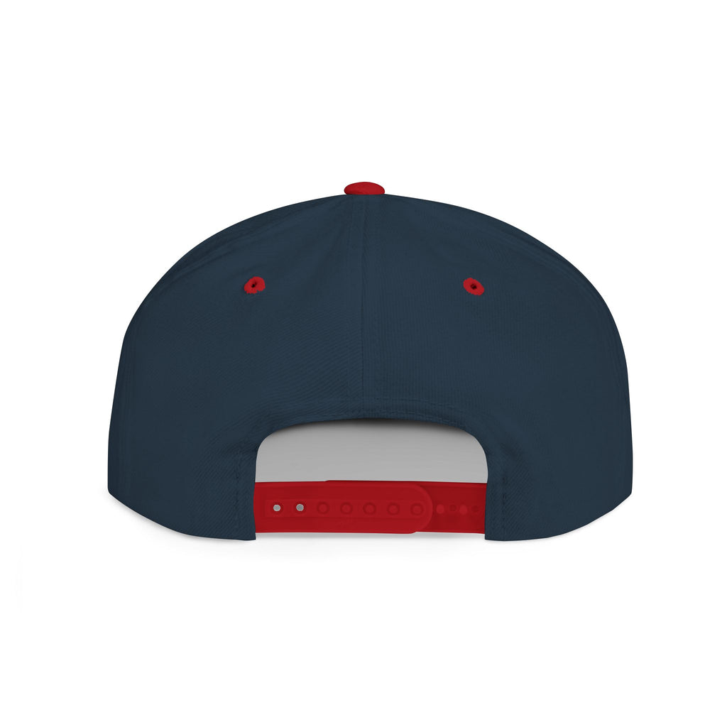 Sentinel of the Crimson Arch Flat Bill Snapback Hat