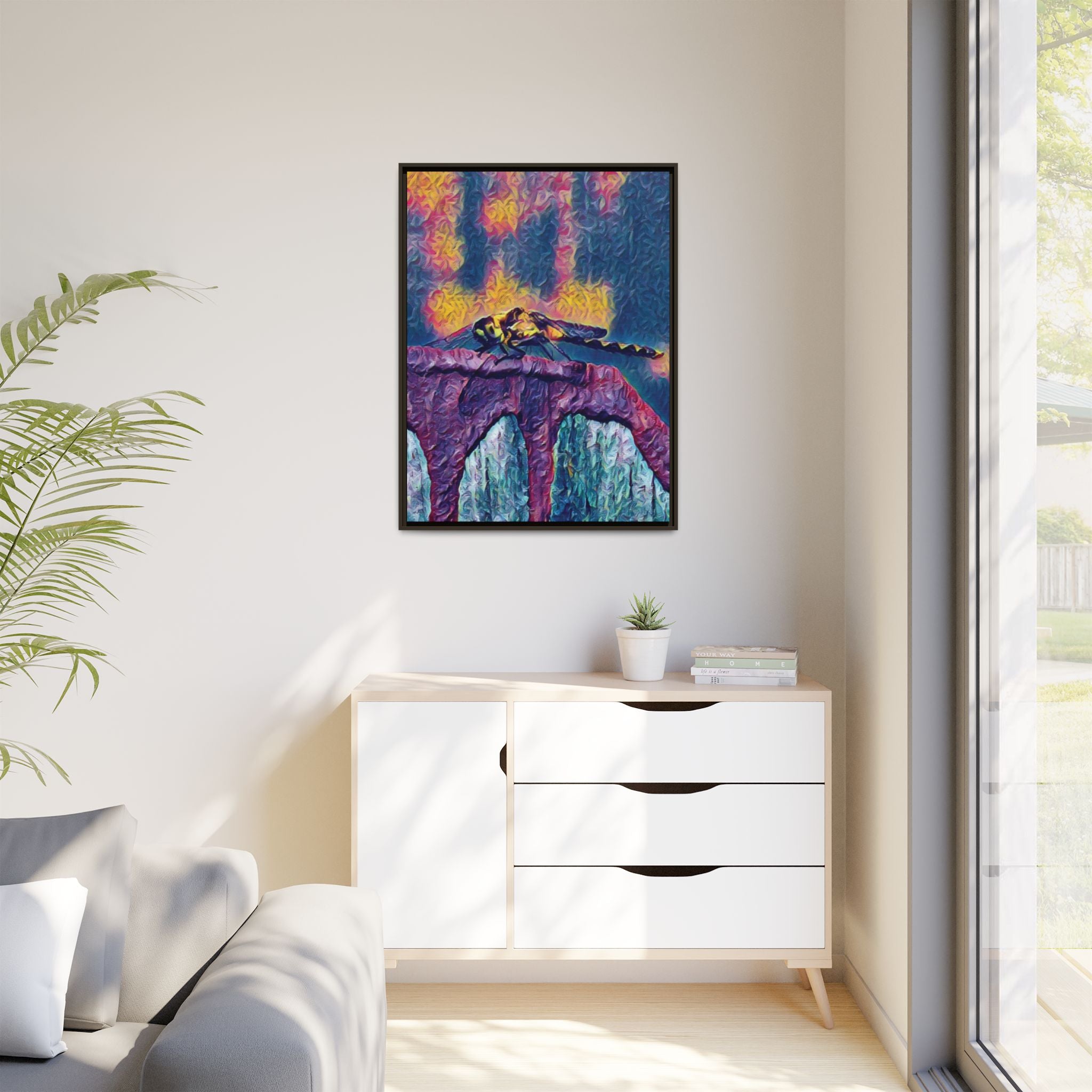 Sentinel of the Crimson Arch Print