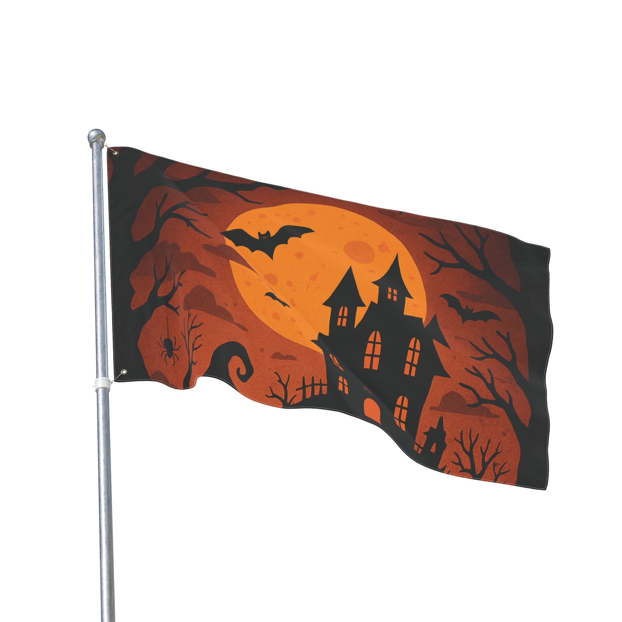 Halloween Flag, Spooky Double Sided Decor