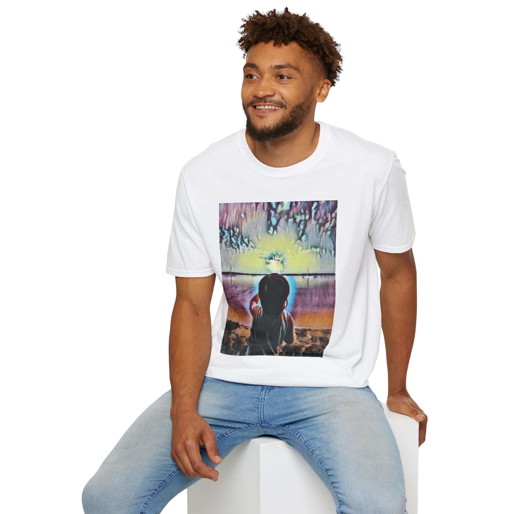 Boy and Moon T-Shirt