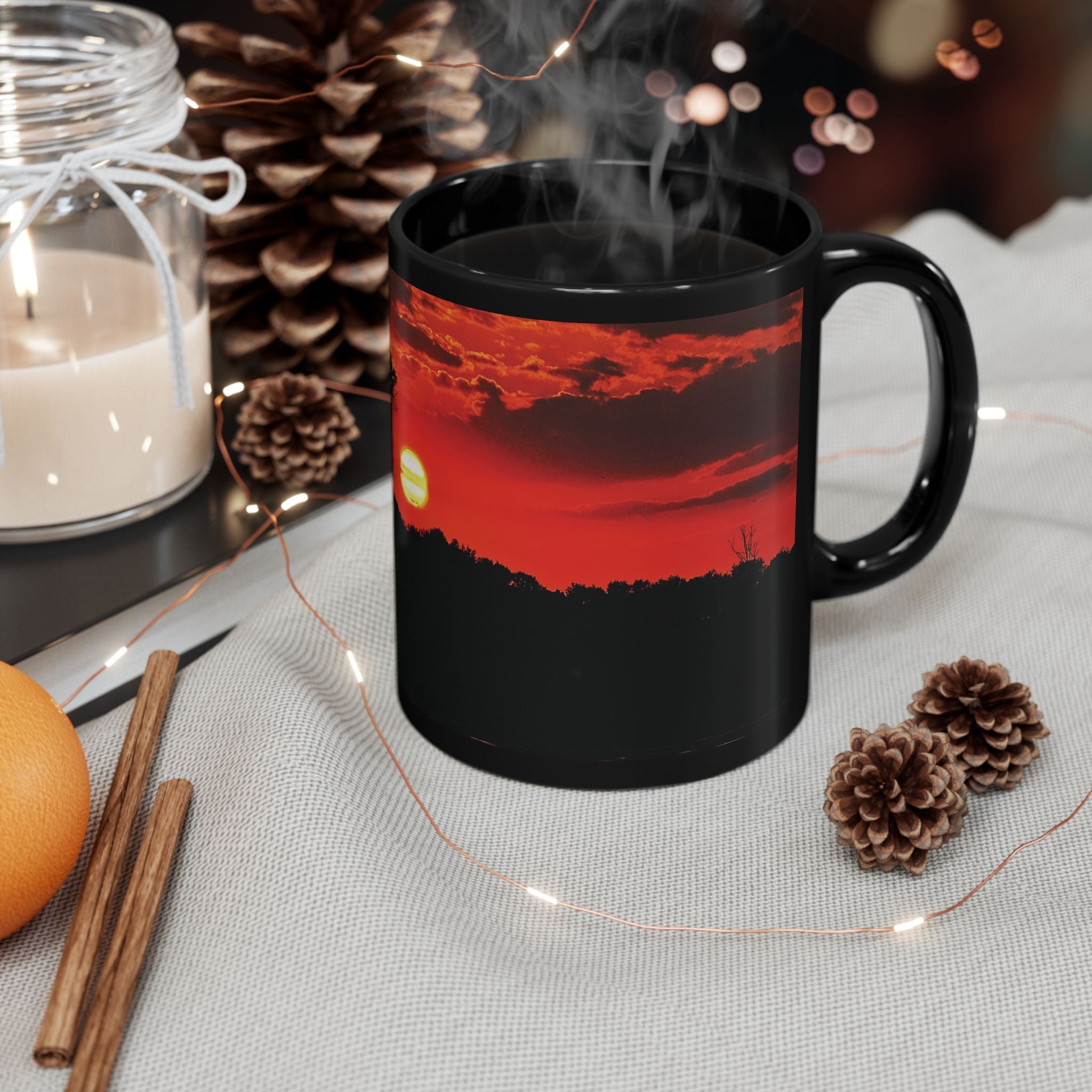 Bloodfire Reverie Black Mug