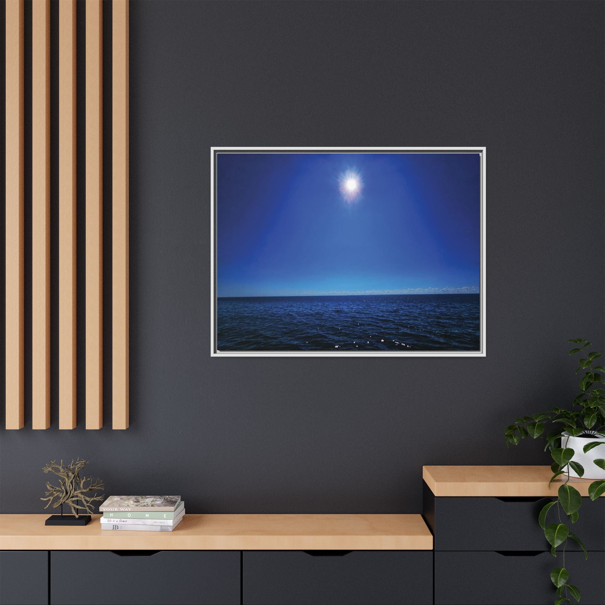 Celestial Reflection Canvas Wall Art