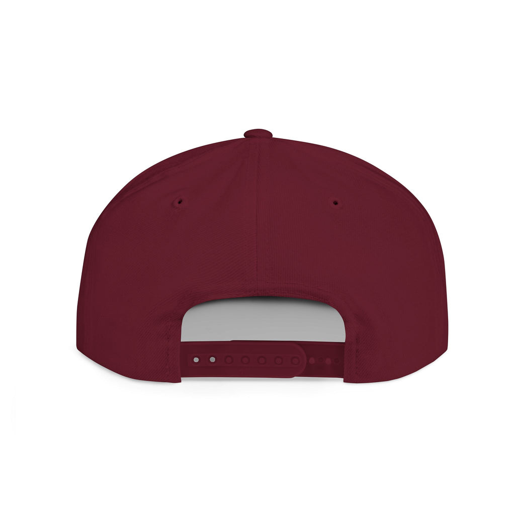 Sentinel of the Crimson Arch Flat Bill Snapback Hat