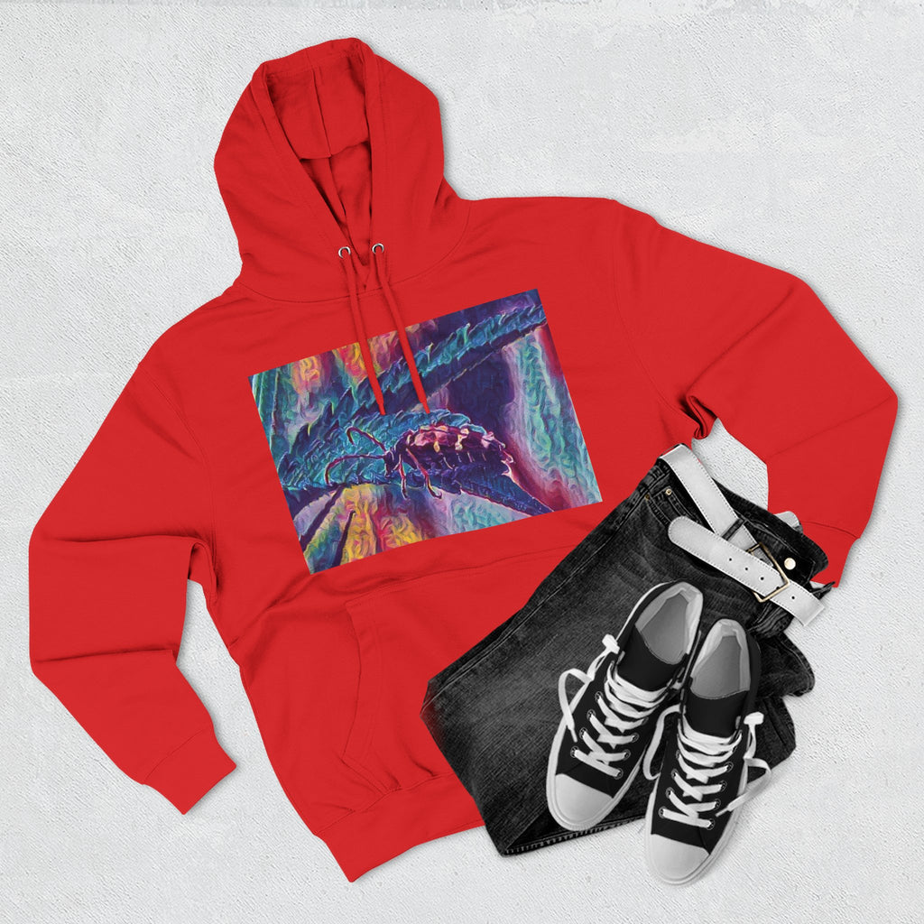 Neon Hunter Art Hoodie