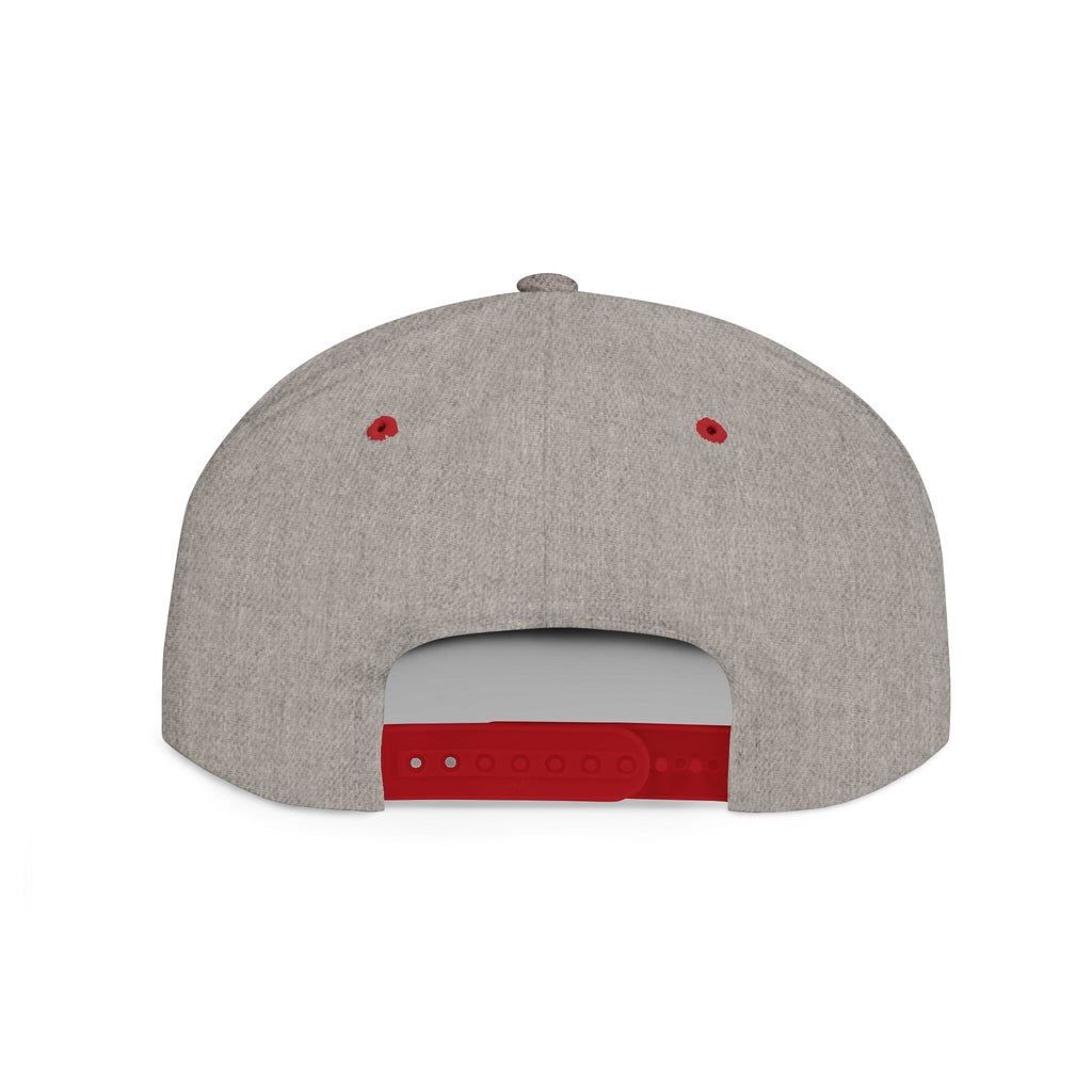 Sentinel of the Crimson Arch Flat Bill Snapback Hat