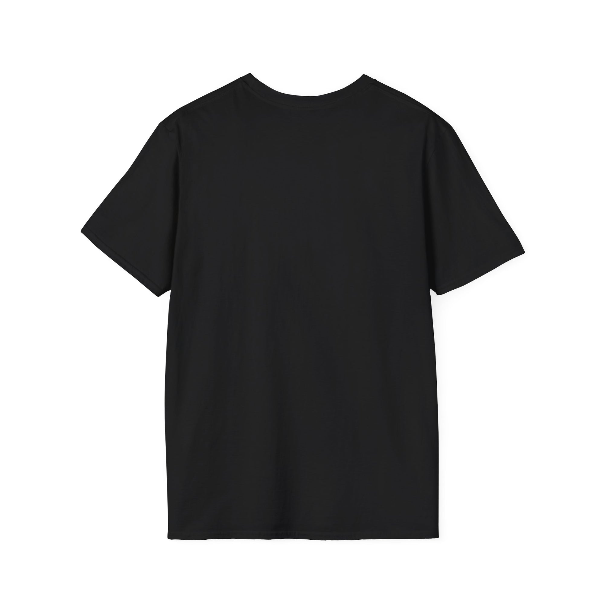 Geometric Art Unisex Softstyle T-Shirt, Comfortable Tee, Casual Wear, Gift for Artsy Friends, Weekend Outfit, Everyday Fashion