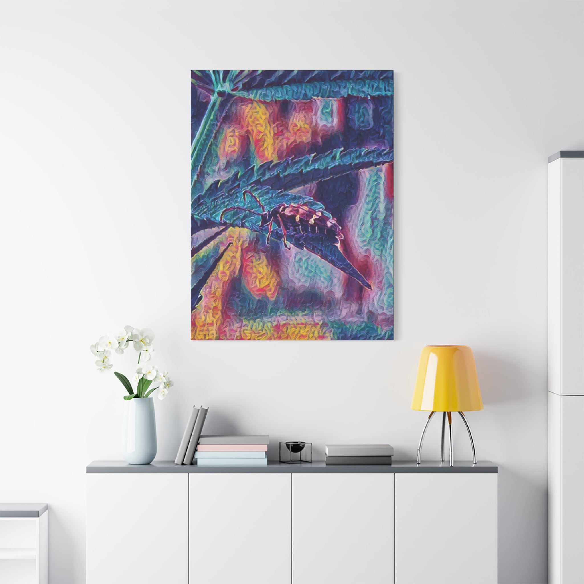 Neon Hunter Canvas Print