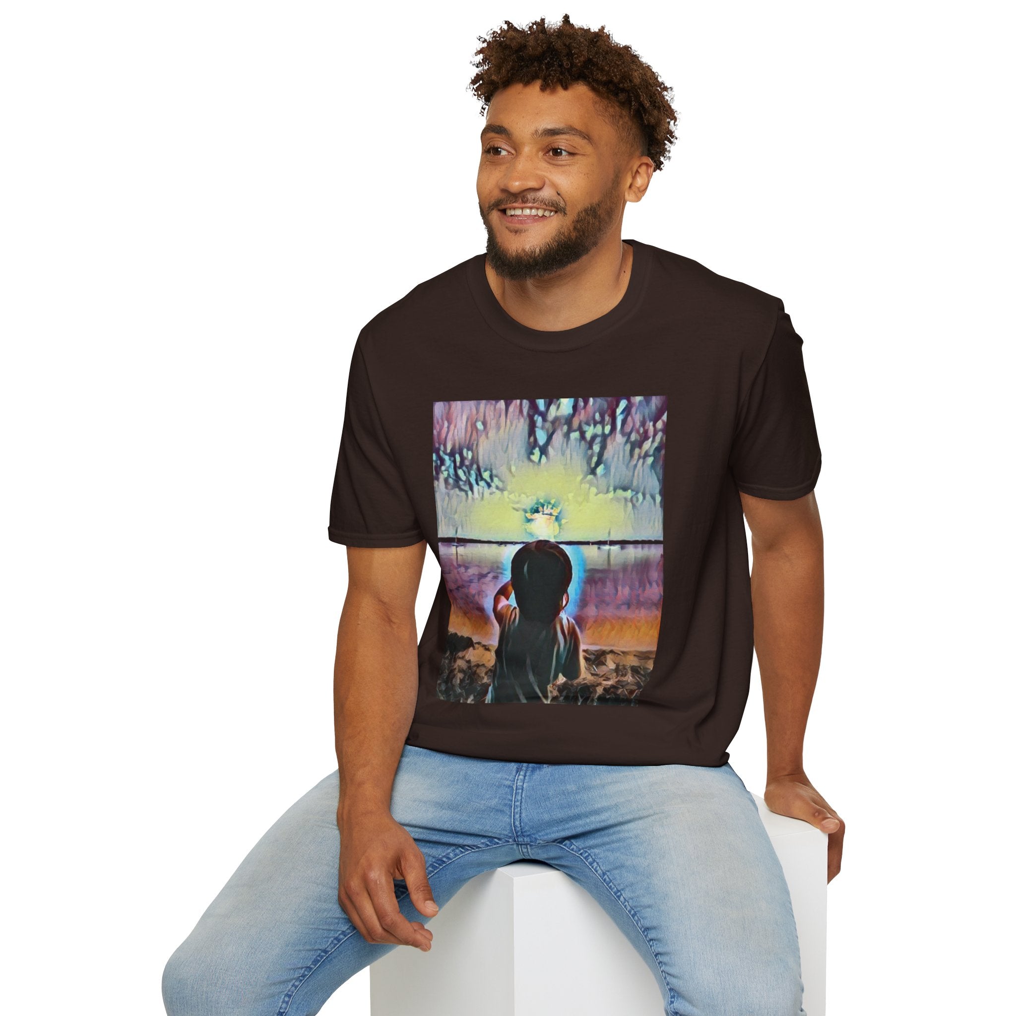 Boy and Moon T-Shirt