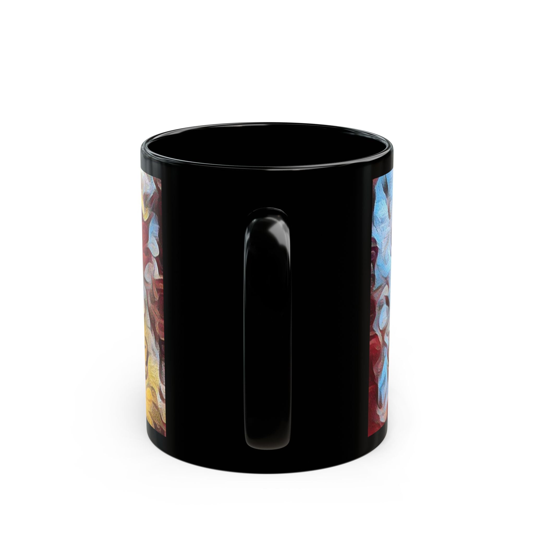 Vibrant Abstract Art Mug