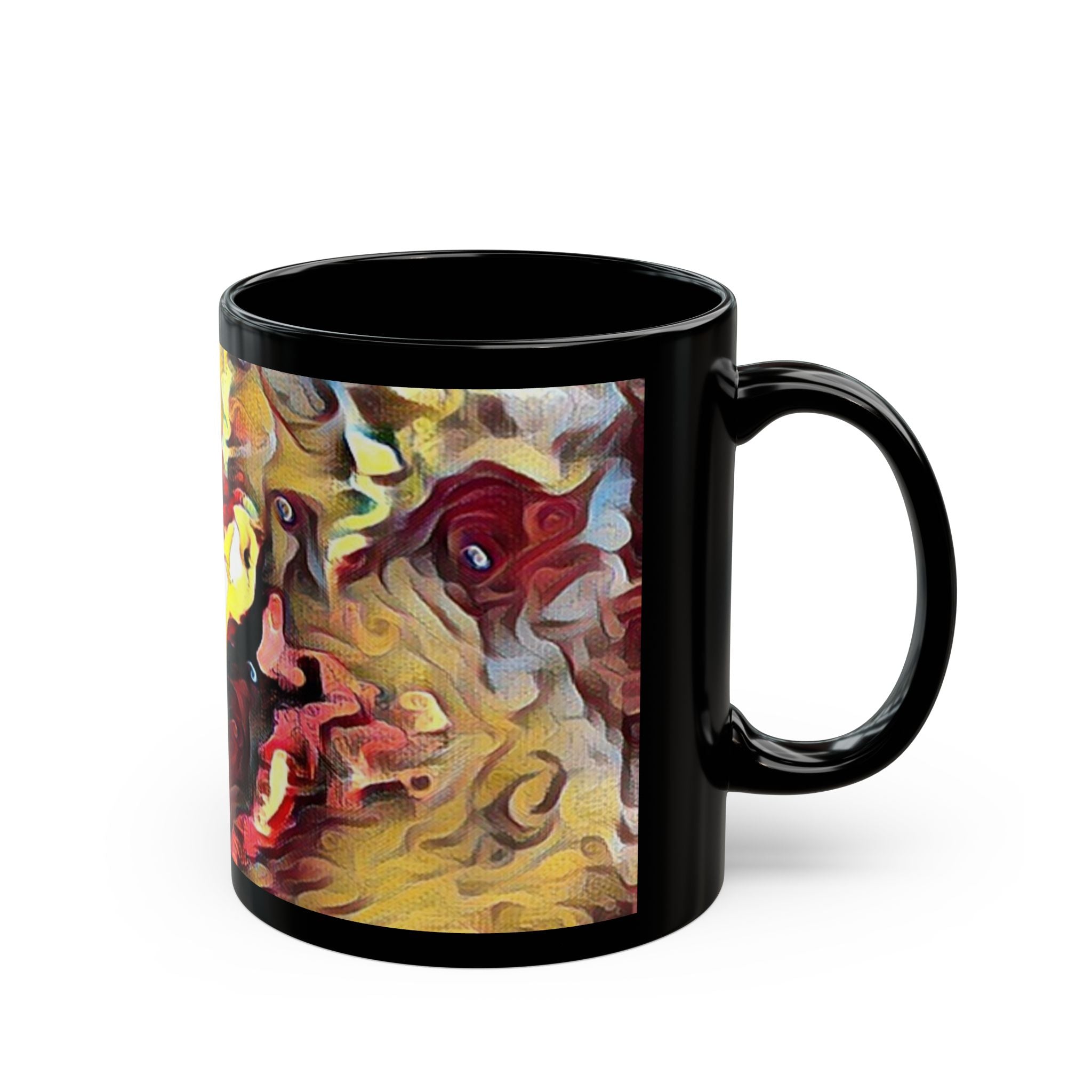 Vibrant Abstract Art Mug