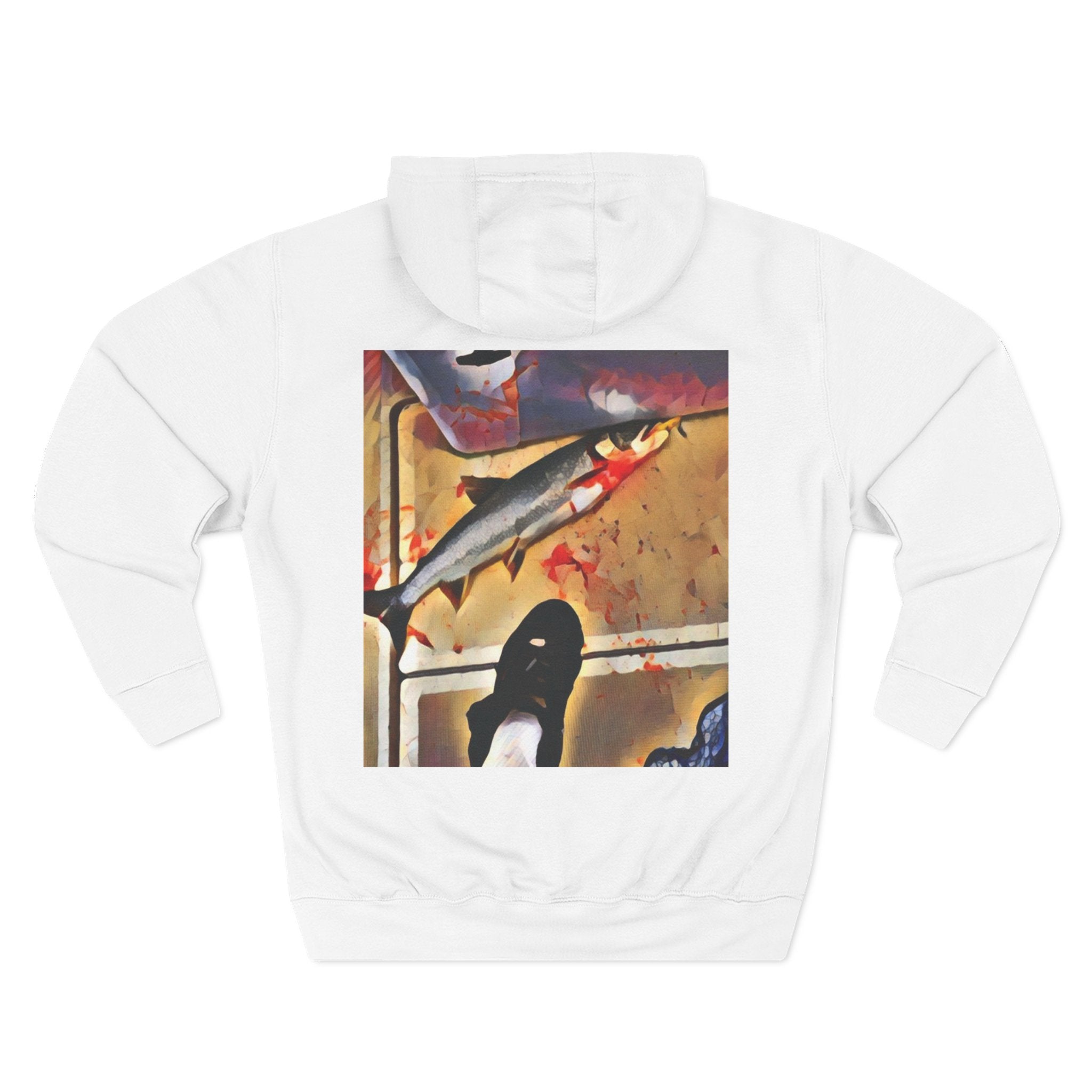 Catch and Keep Three-Panel Fleece Hoodie