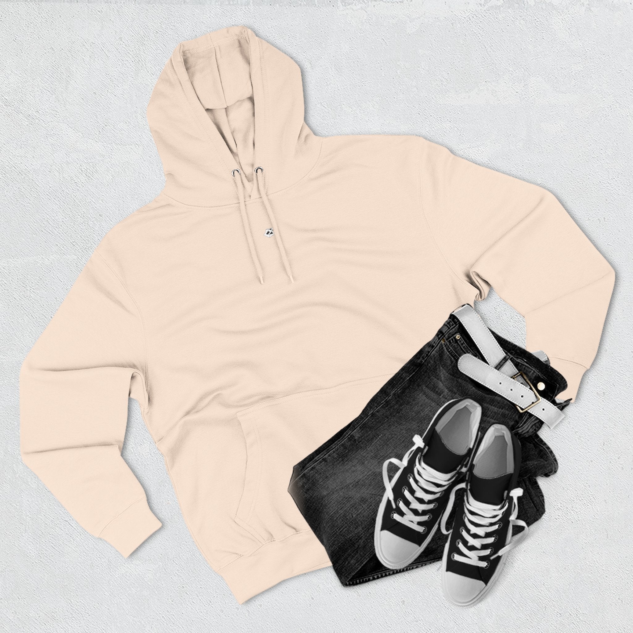 The Beautiful Lie and the Painful Truth Three-Panel Hoodie