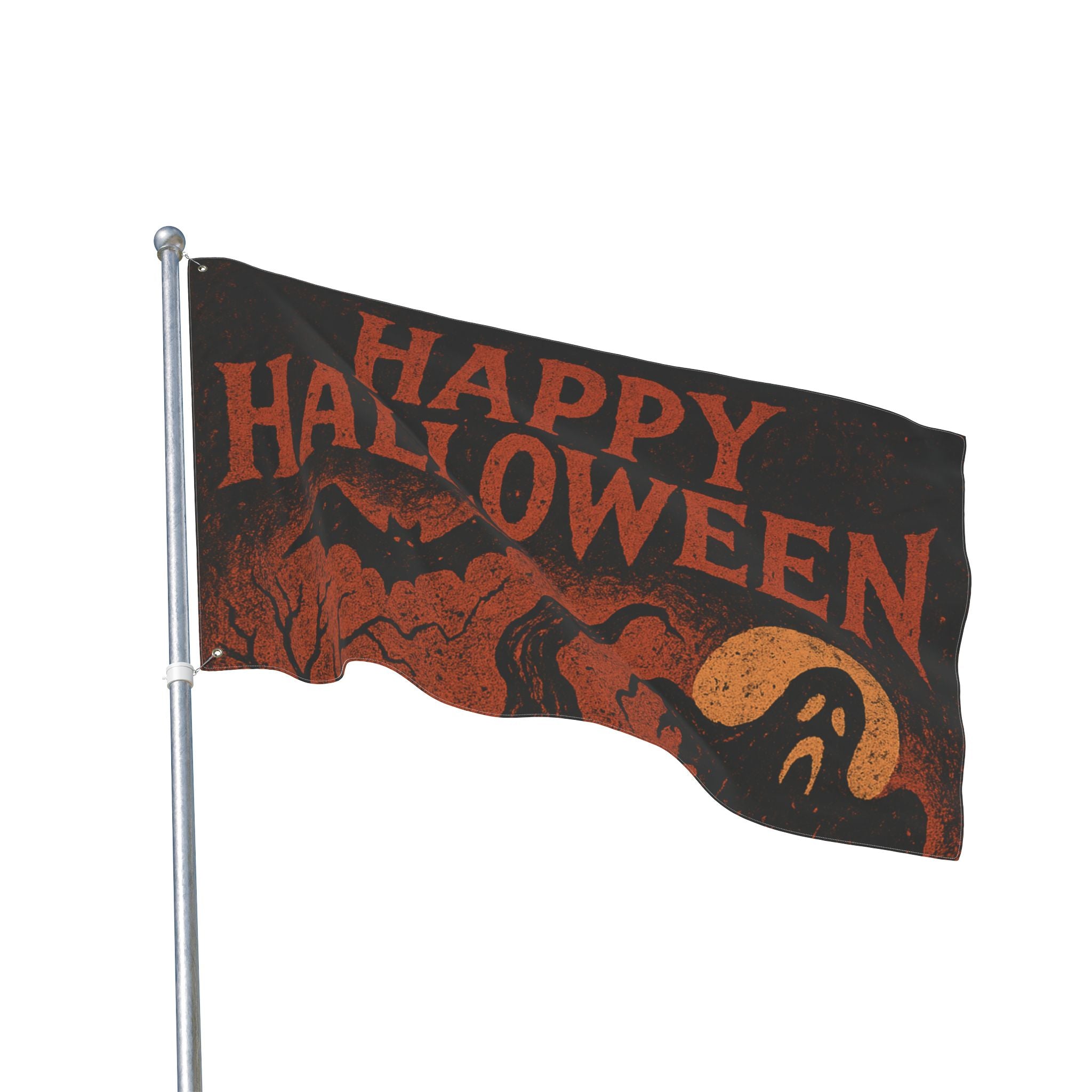 Halloween Double Sided Flag, Decorative Halloween Banner