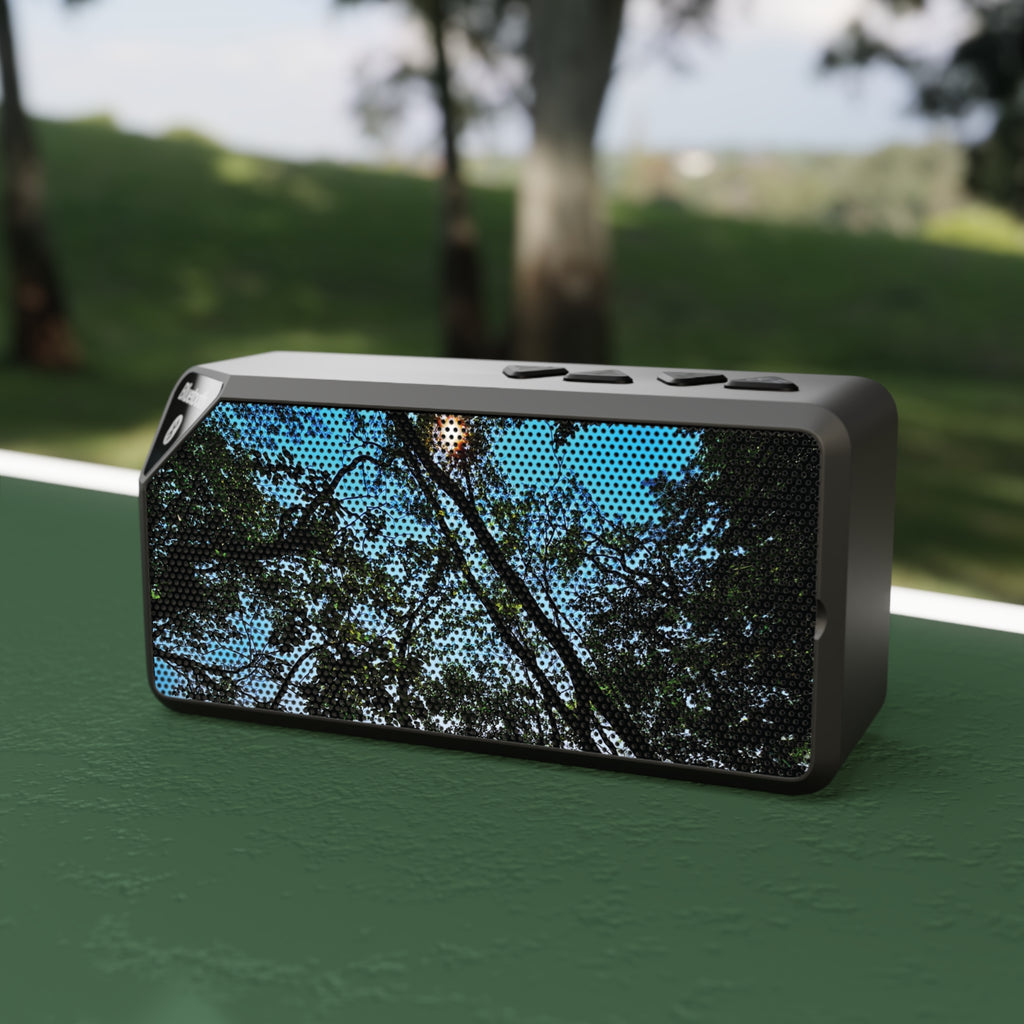 Blue Beyond the Branches Bluetooth Speaker
