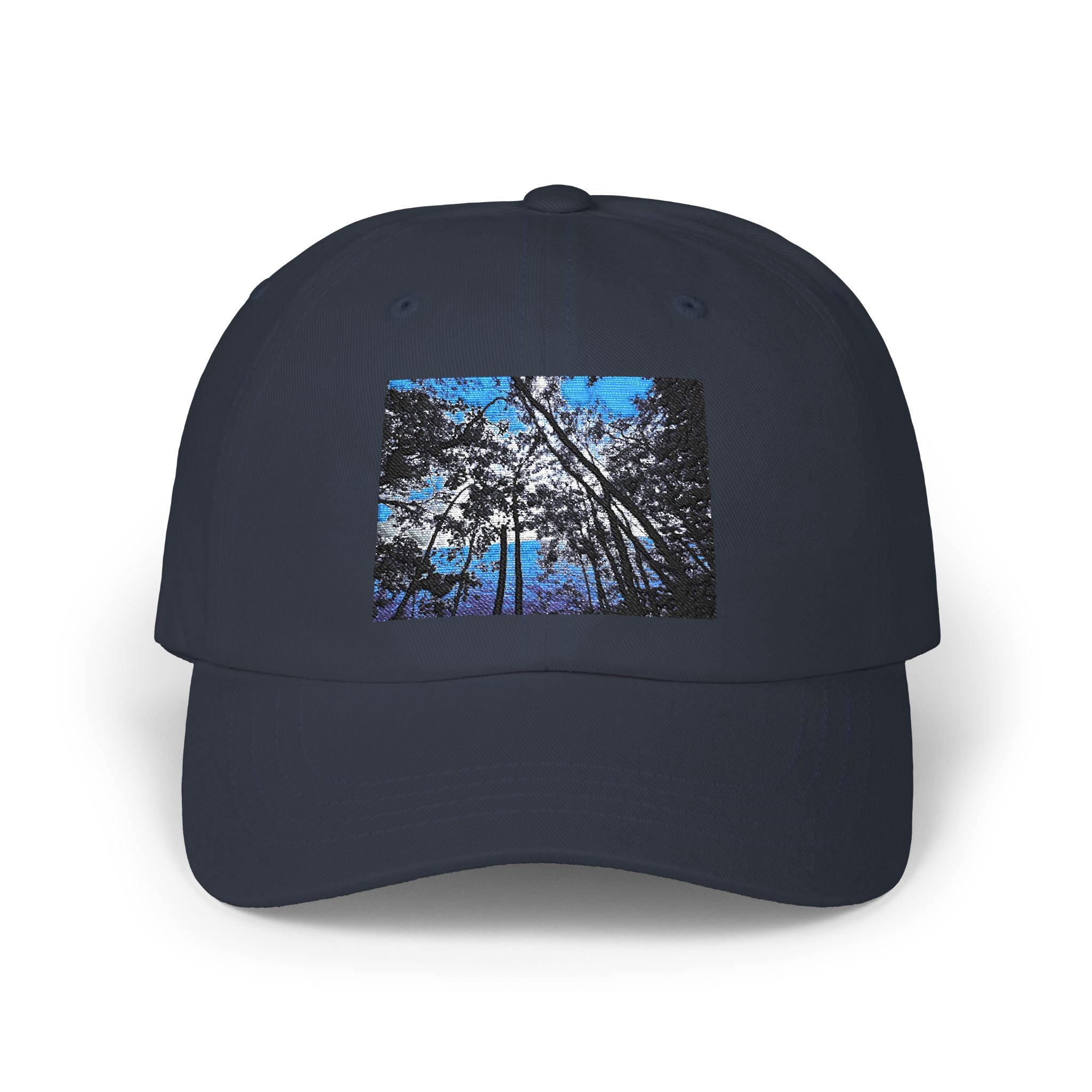 Blue Beyond the Branches Classic Dad Cap