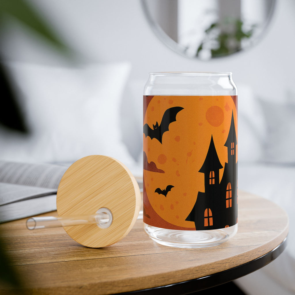 Halloween-Themed Sipper Glass