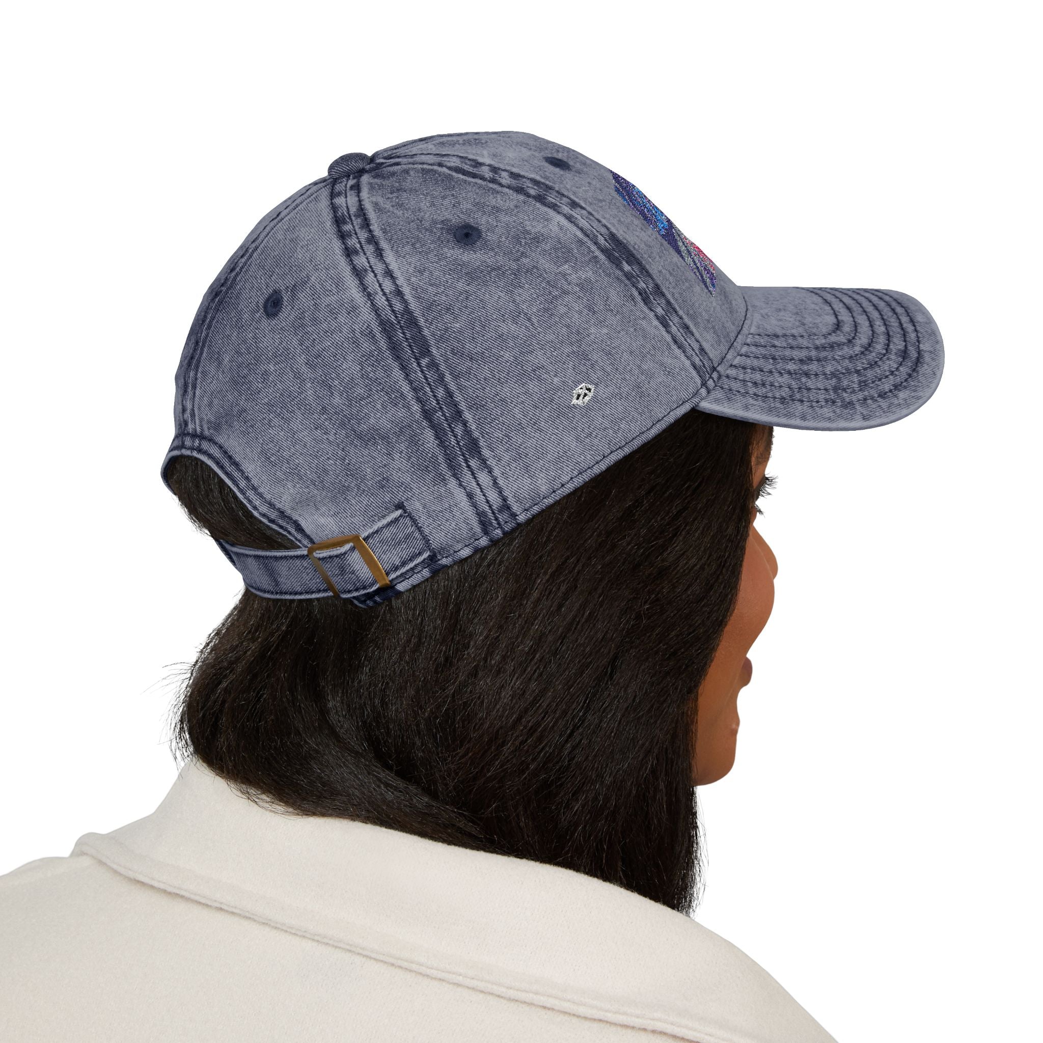 Neon Hunter Vintage Embroidered Cap