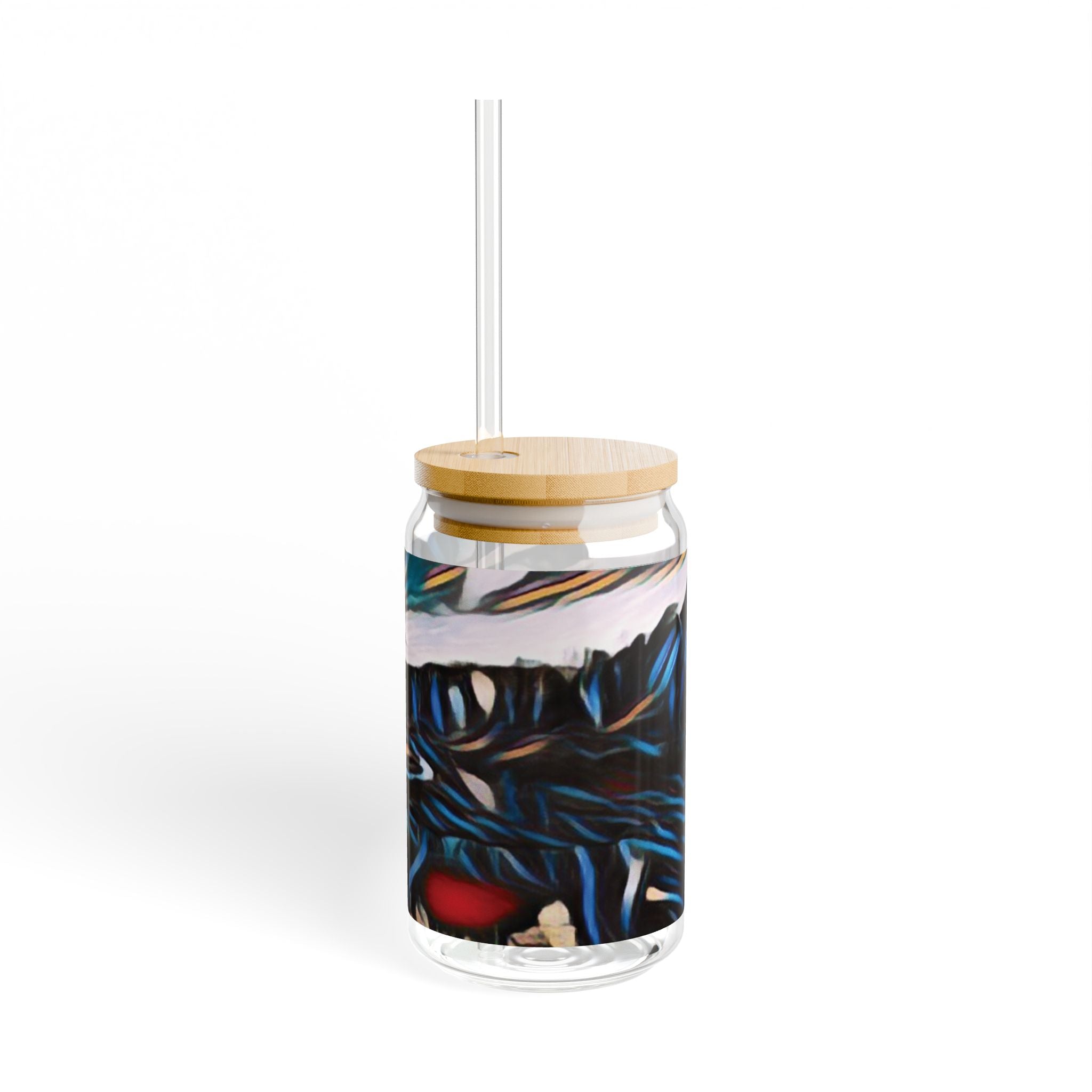 Gooseberry River Meander Bend Sipper Glass