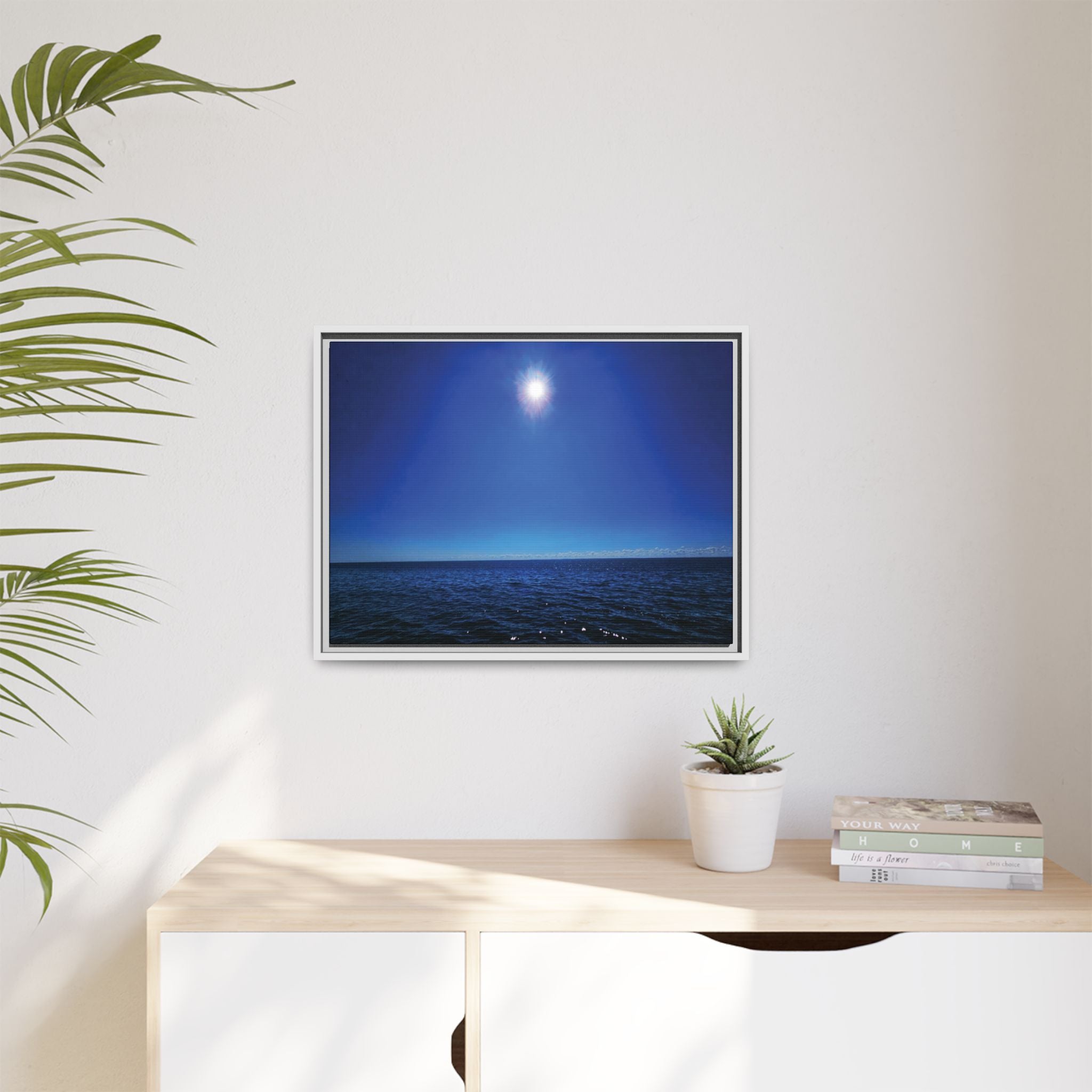 Celestial Reflection Canvas Wall Art