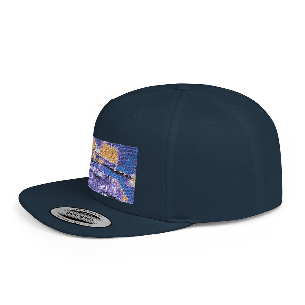 Sentinel of the Crimson Arch Flat Bill Snapback Hat