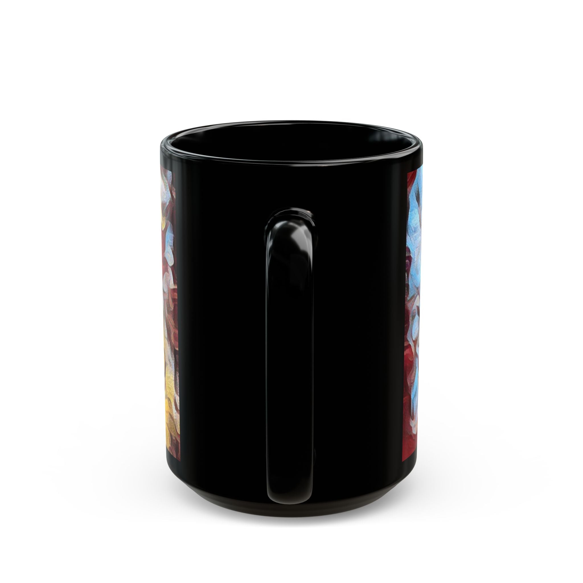 Vibrant Abstract Art Mug