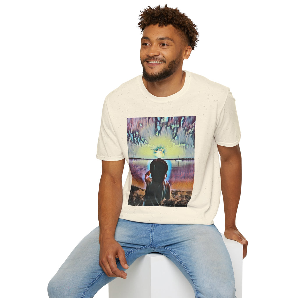Boy and Moon T-Shirt