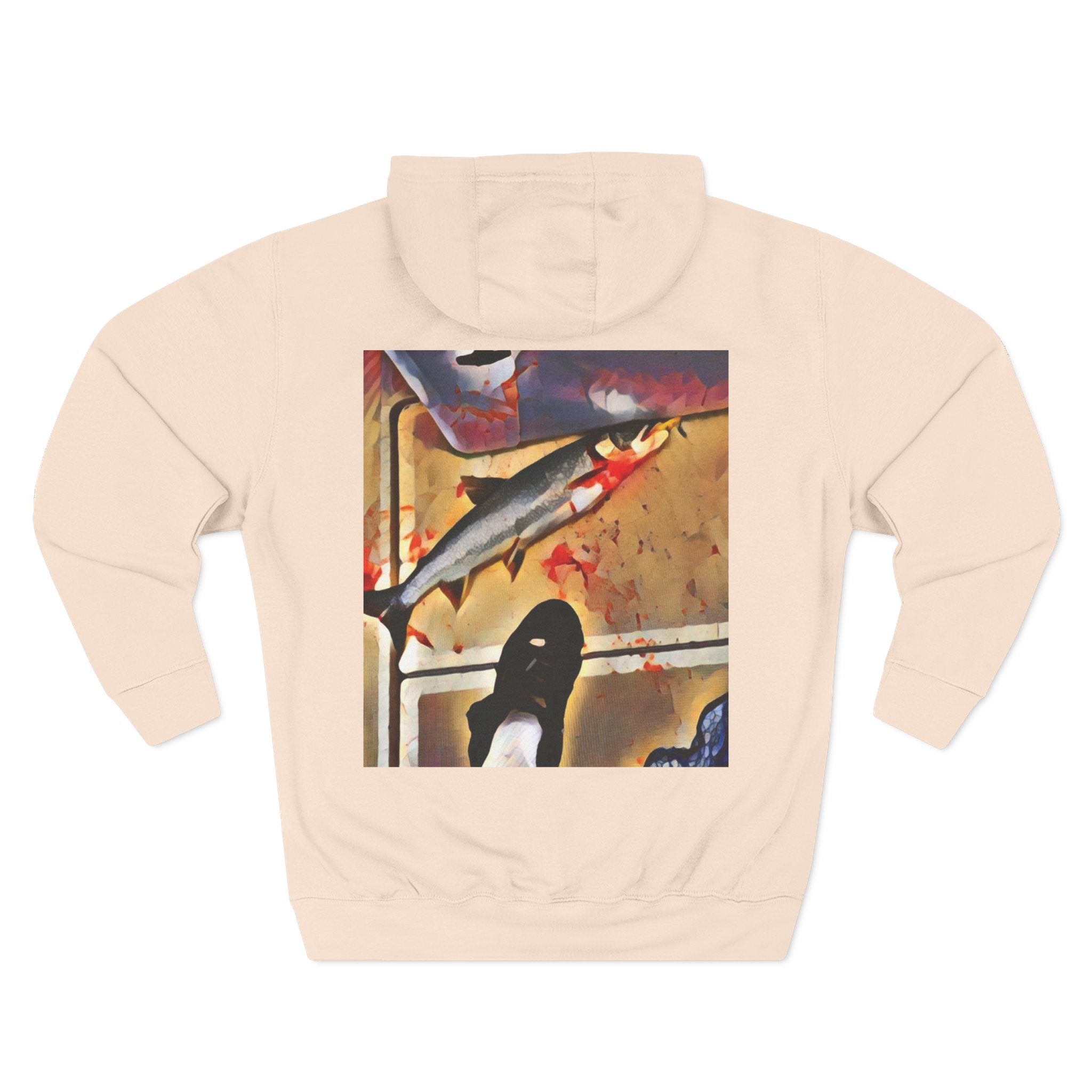 Catch and Keep Three-Panel Fleece Hoodie