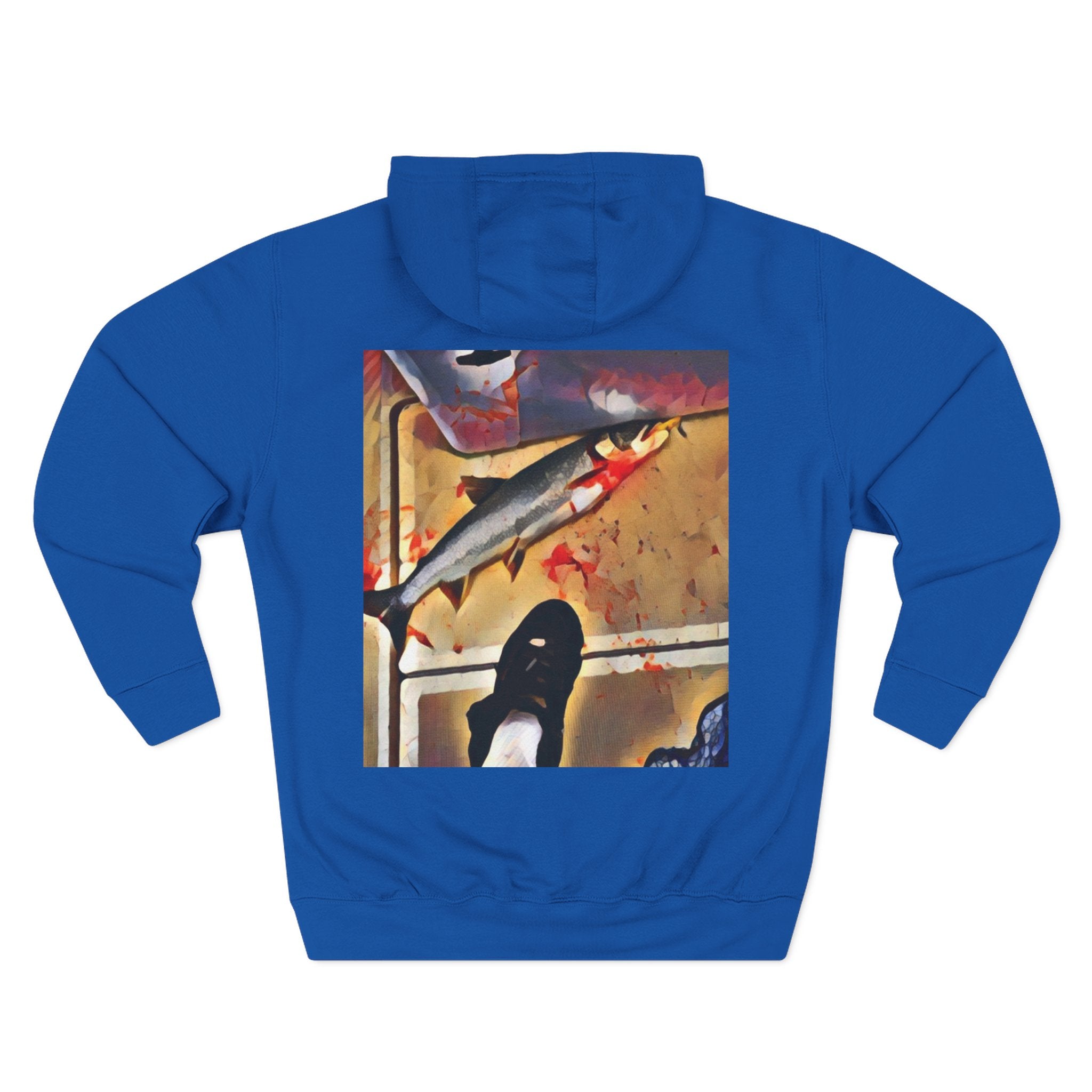 Catch and Keep Three-Panel Fleece Hoodie