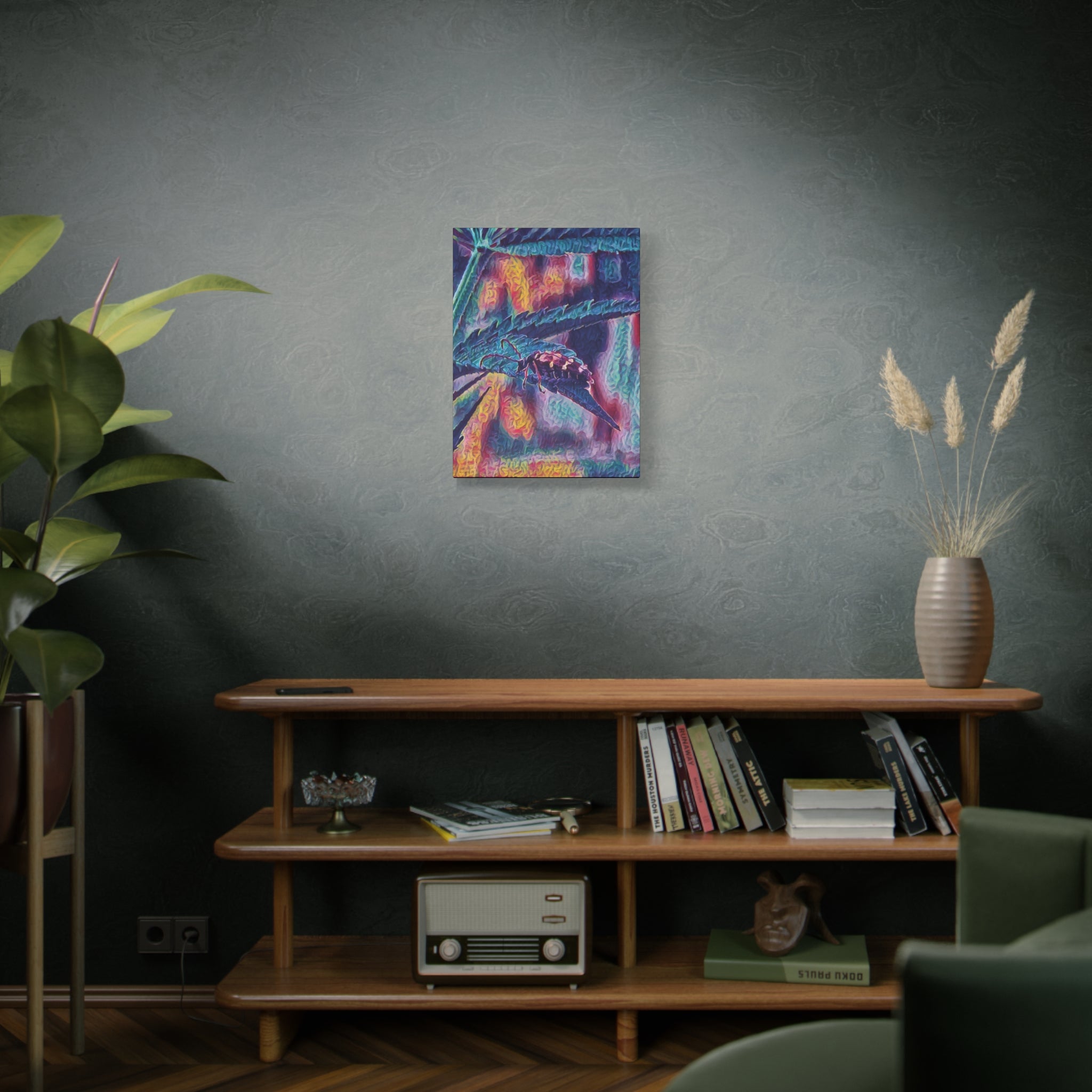 Neon Hunter Canvas Print