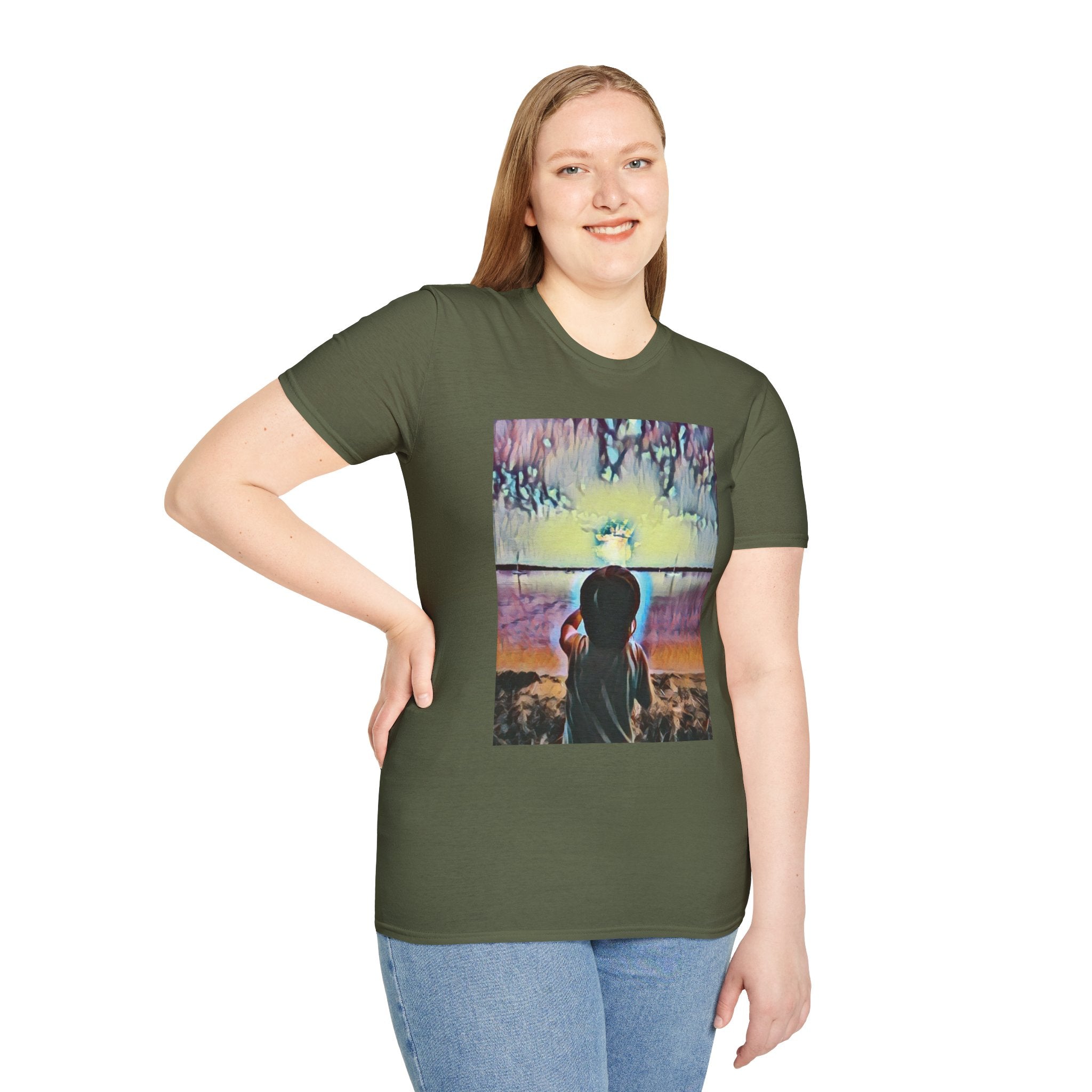 Boy and Moon T-Shirt