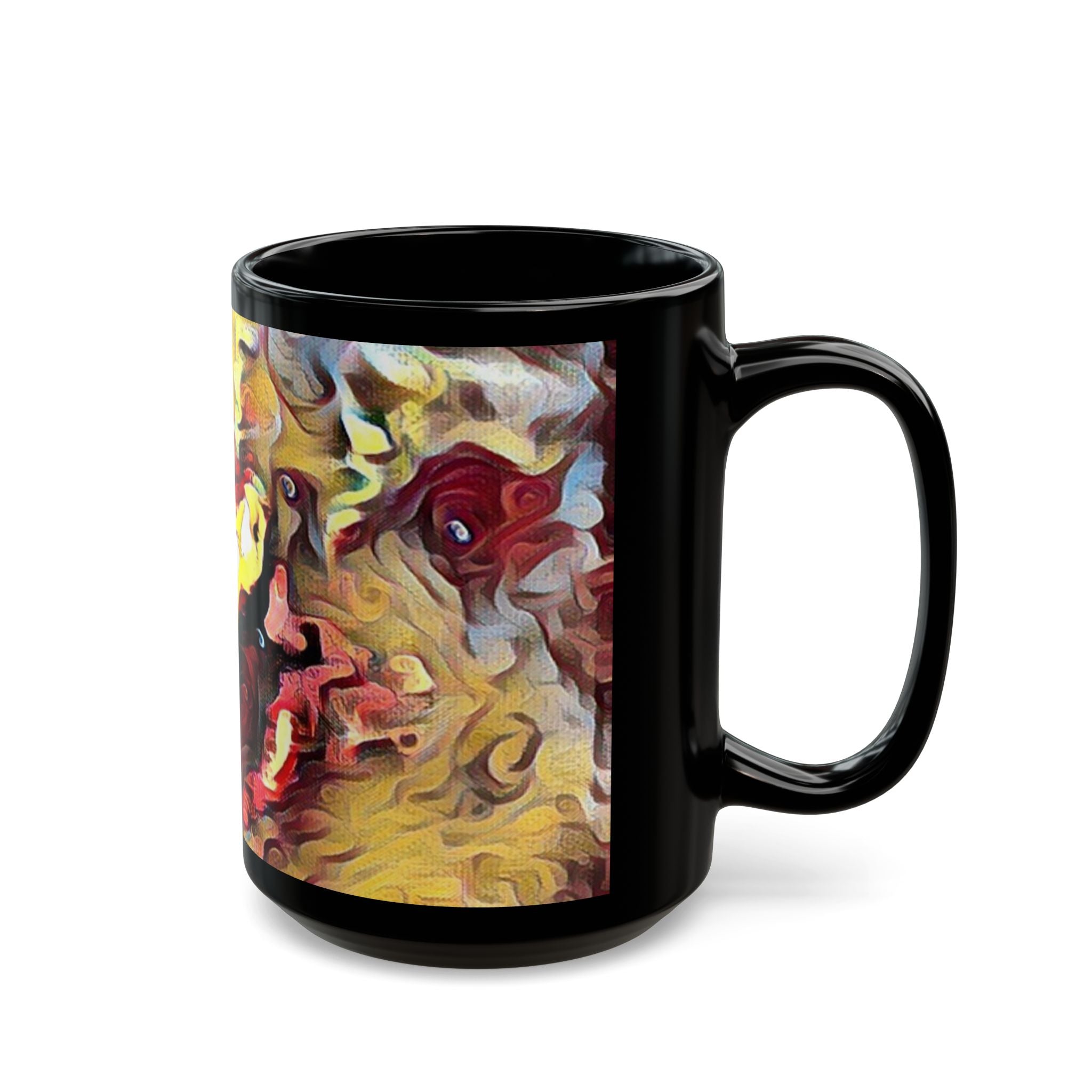 Vibrant Abstract Art Mug