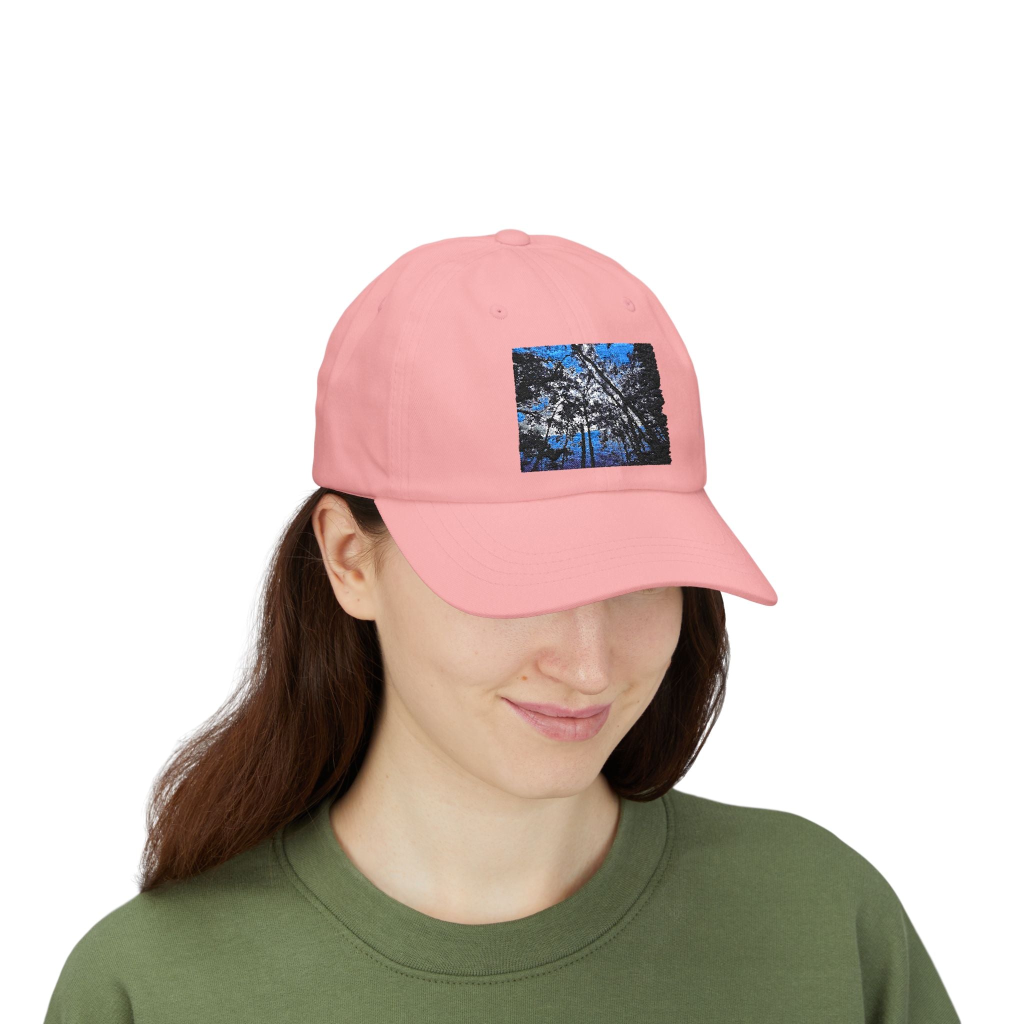 Blue Beyond the Branches Classic Dad Cap