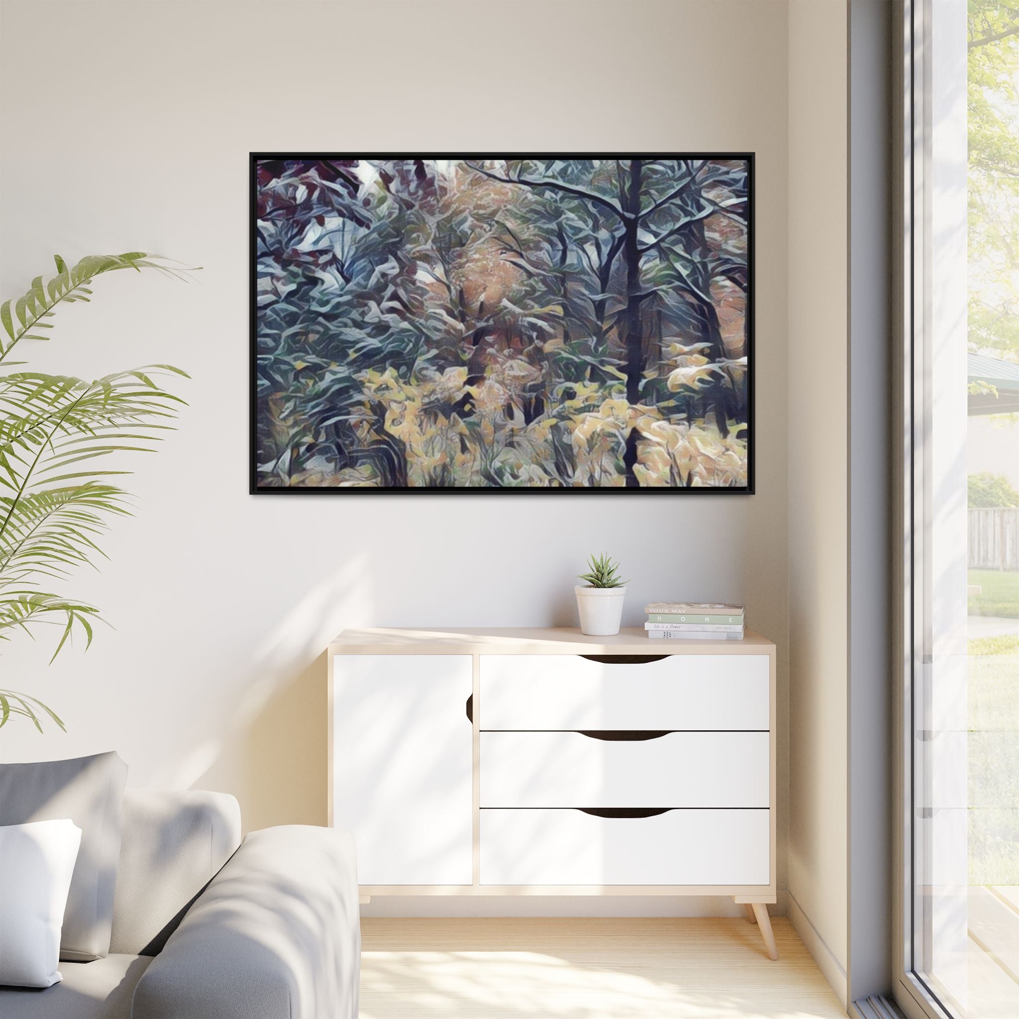Wildwood Framed Matte Canvas Wall Art