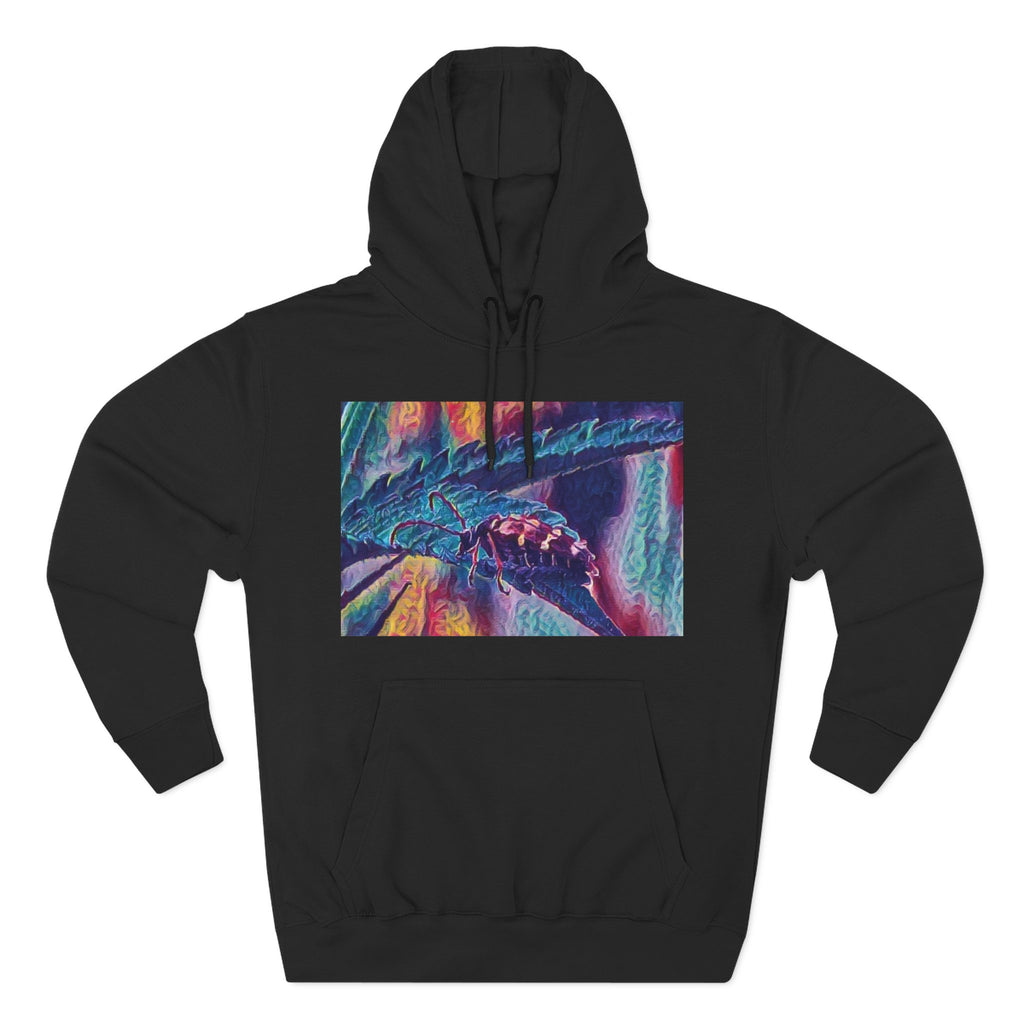 Neon Hunter Art Hoodie