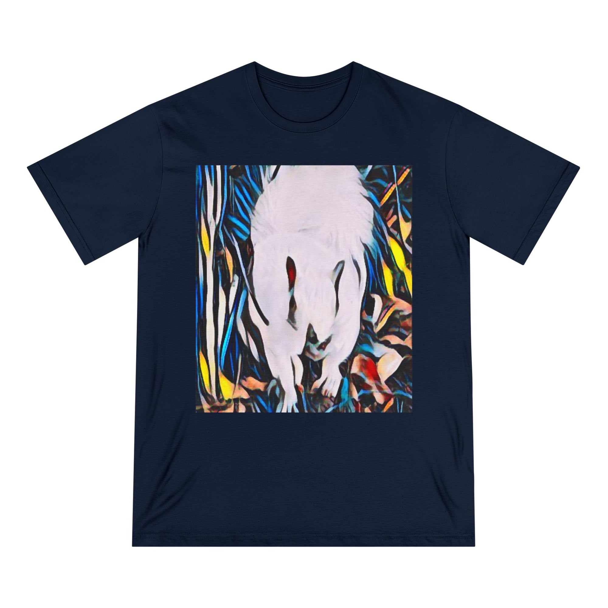 Organic Artistic T-Shirt, Eco-Friendly Tee, Nature-Inspired Shirt, Casual Wear, Gift for Art Lovers