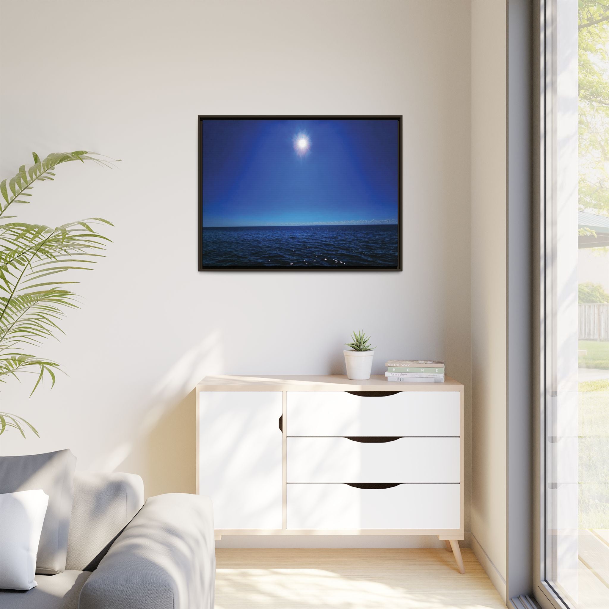 Celestial Reflection Canvas Wall Art
