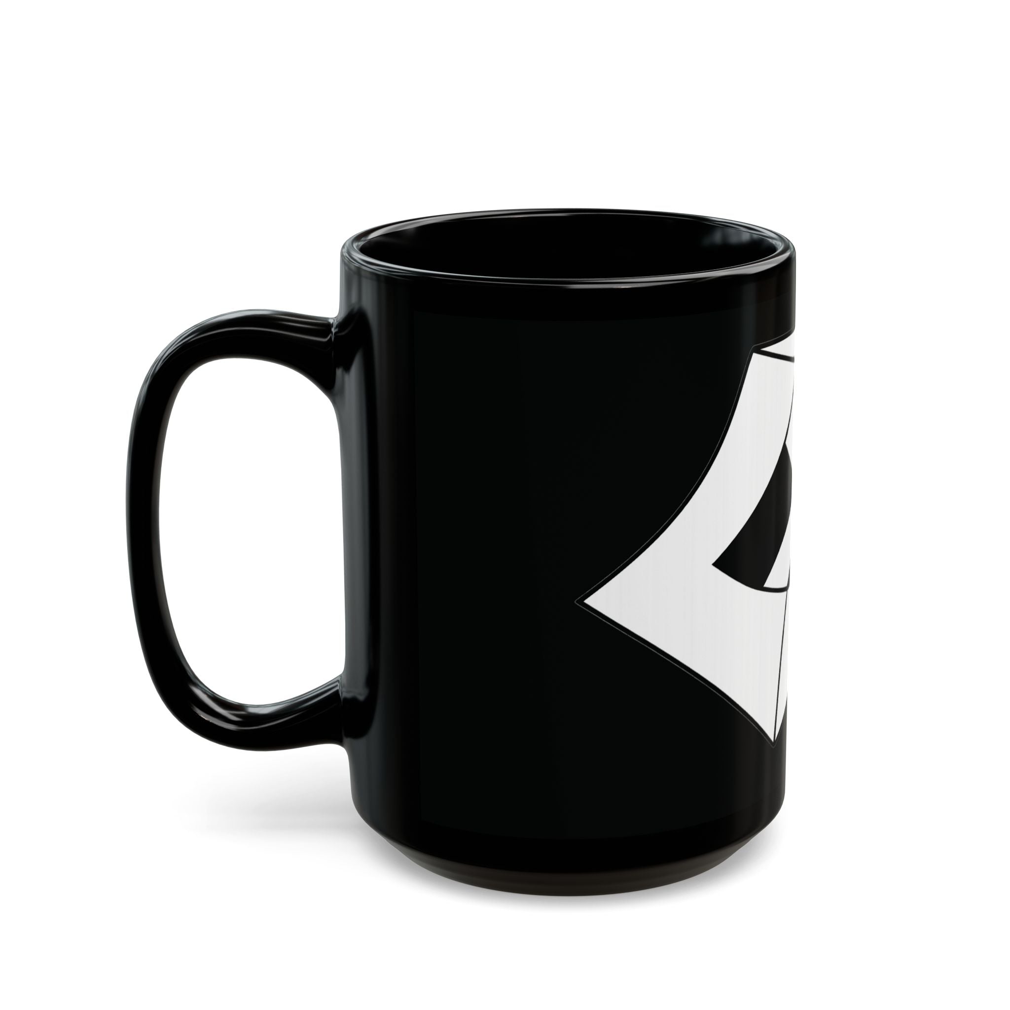 Modern Geometric Black Mug