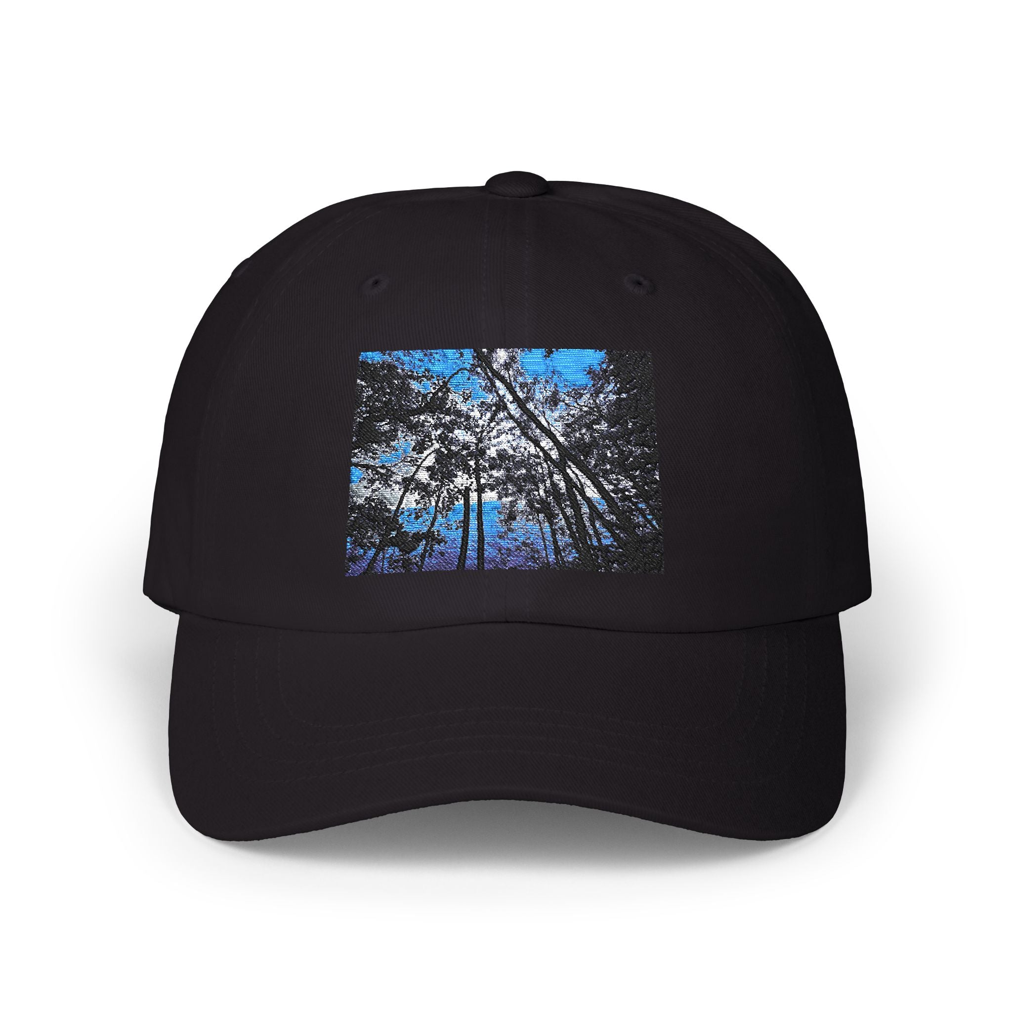 Blue Beyond the Branches Classic Dad Cap
